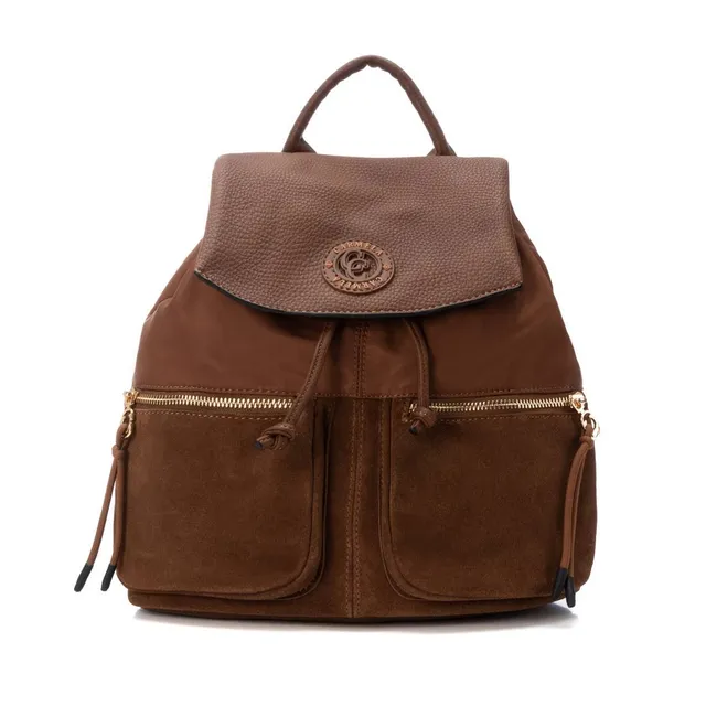 Carmela 18611502 sac à dos marron cordon textile
