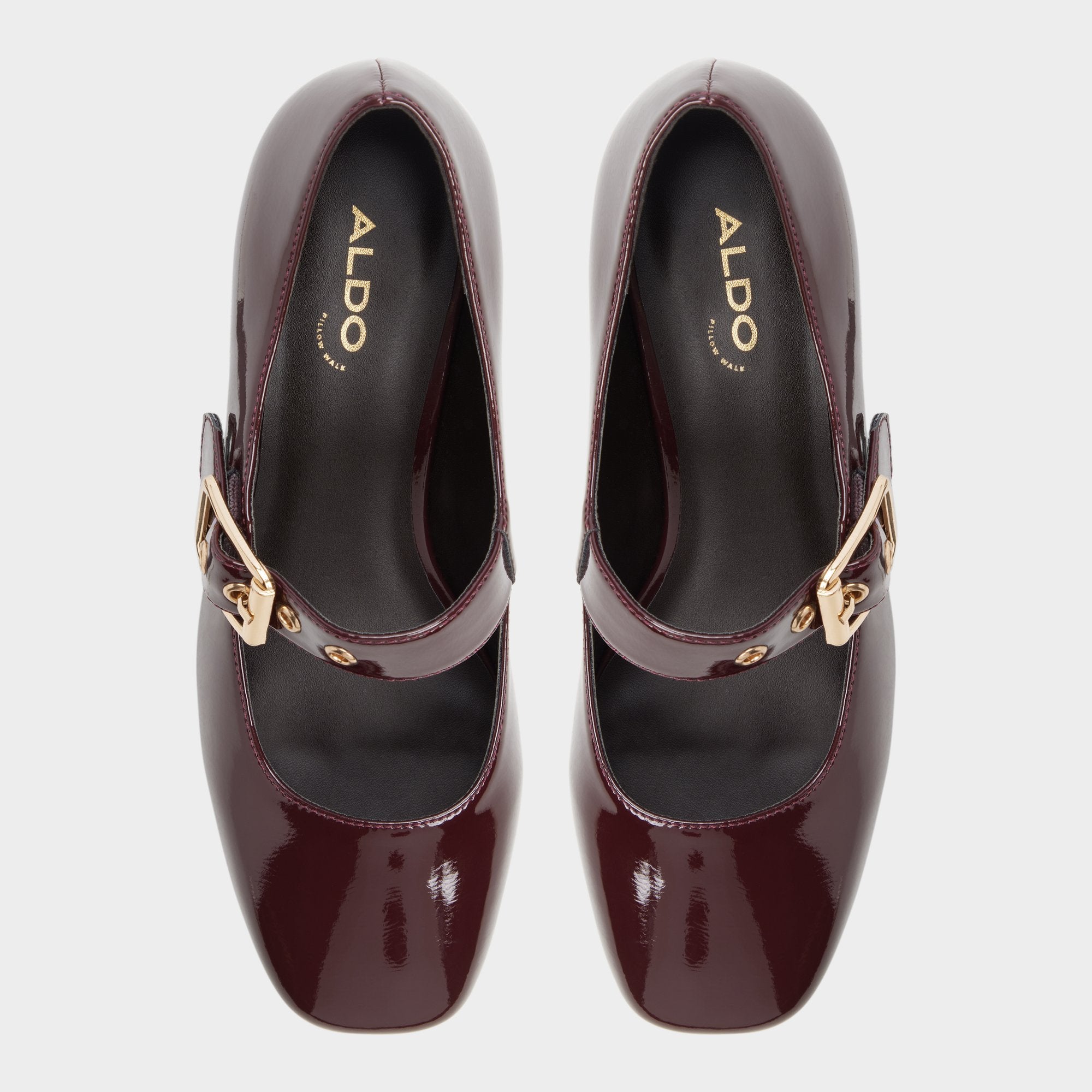 ALDO Baldemar sneakers femme talon bloc marron