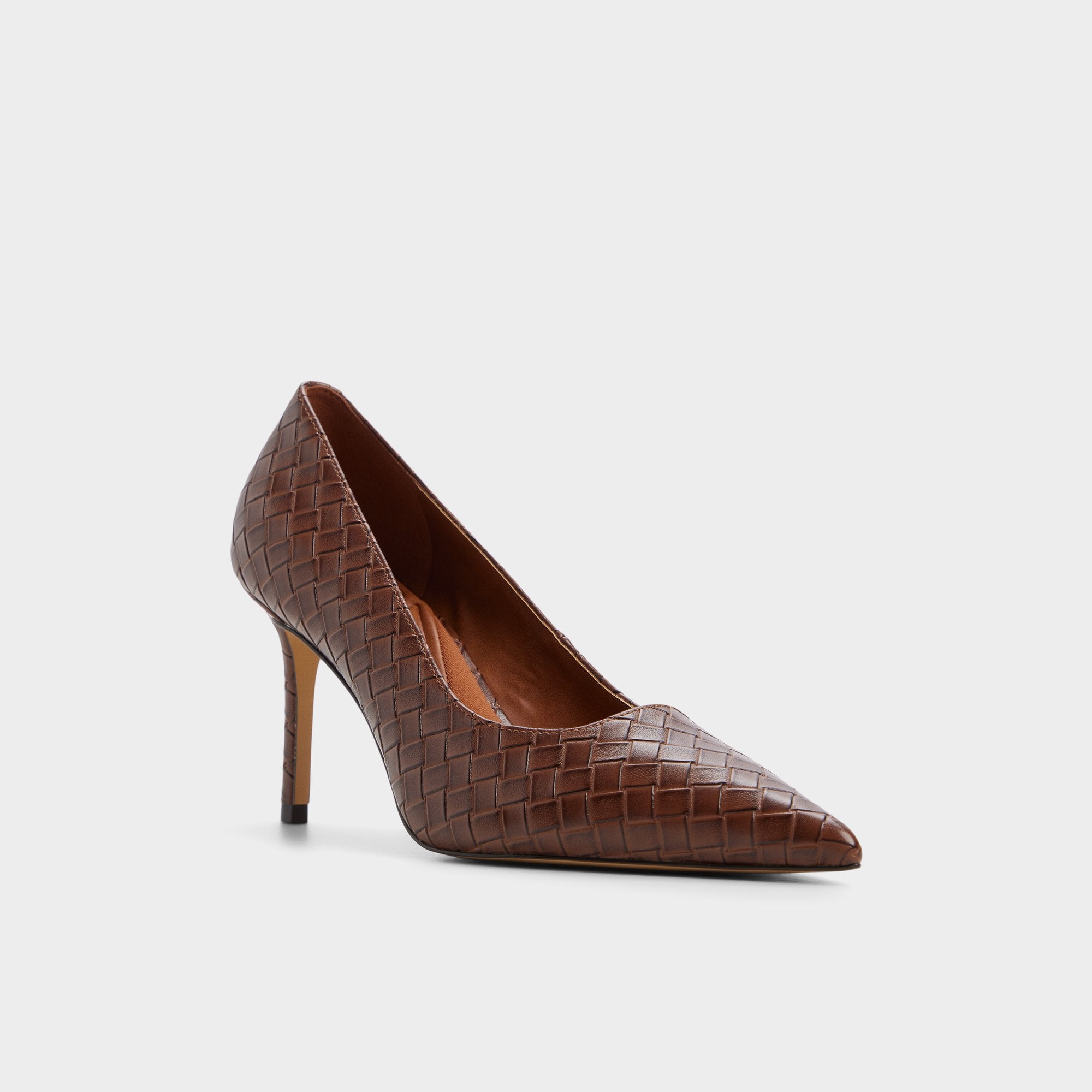 ALDO Somaya escarpins femme marron tissé