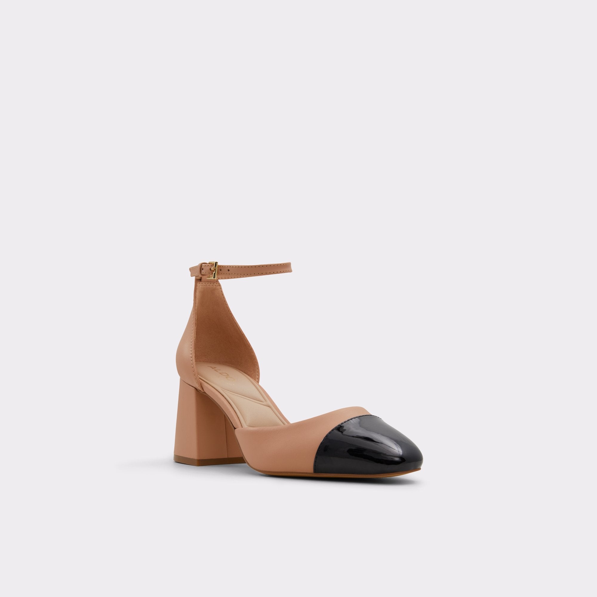 ALDO Silvana escarpins femme talon bloc beige