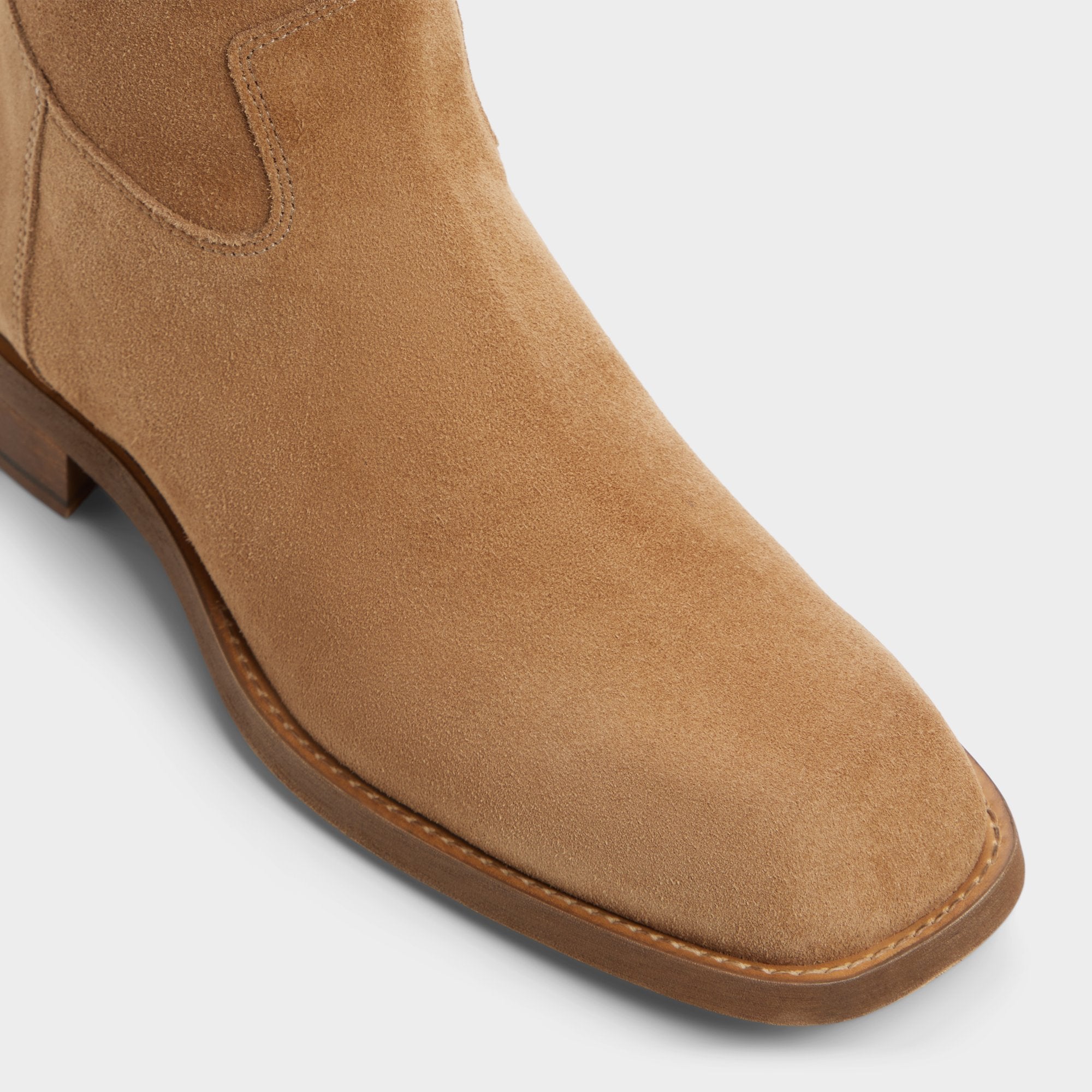ALDO Todi bottines suède beige zip homme
