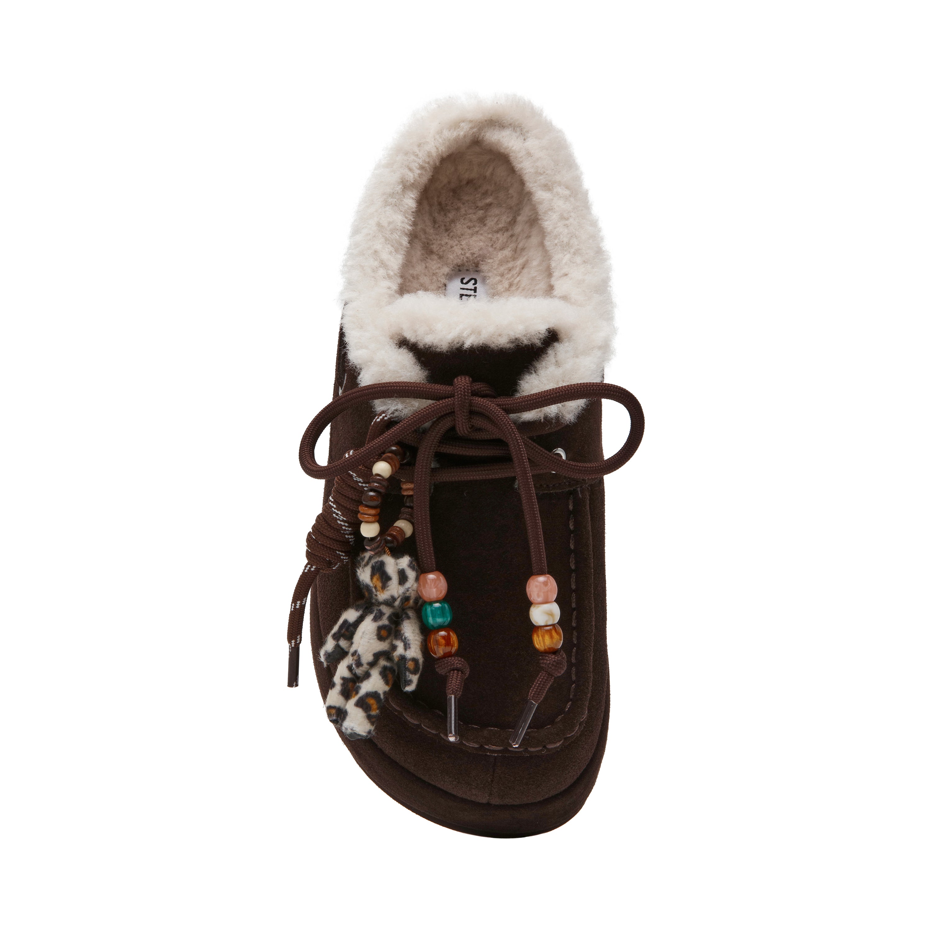 Steve Madden Cuddly mules marron suède plateforme