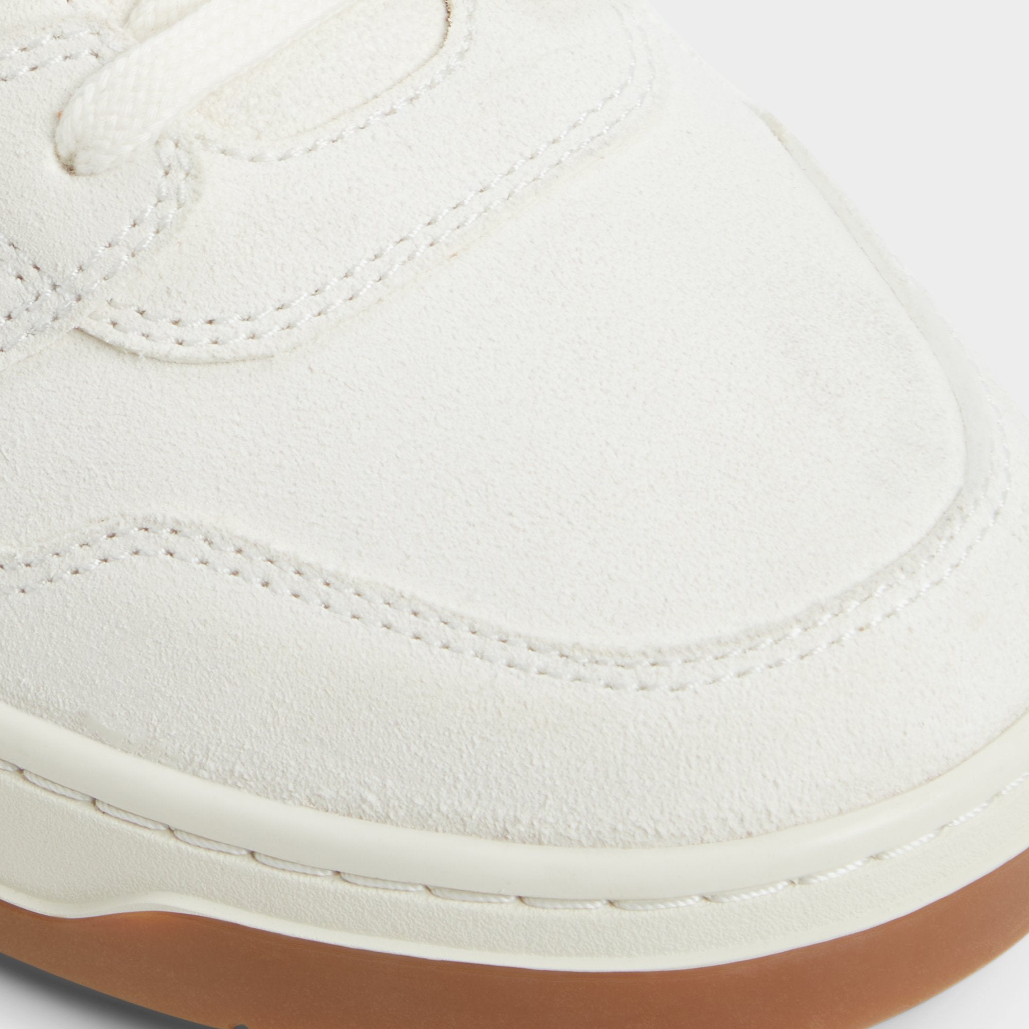ALDO Ludlow baskets basses blanches daim