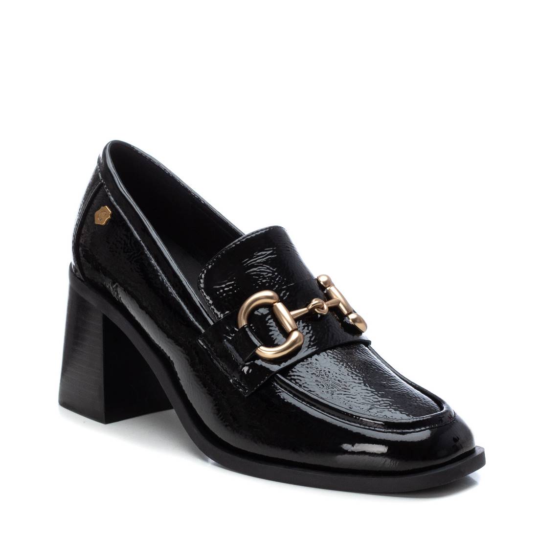 Carmela 16115701 mocassins femme cuir verni noir