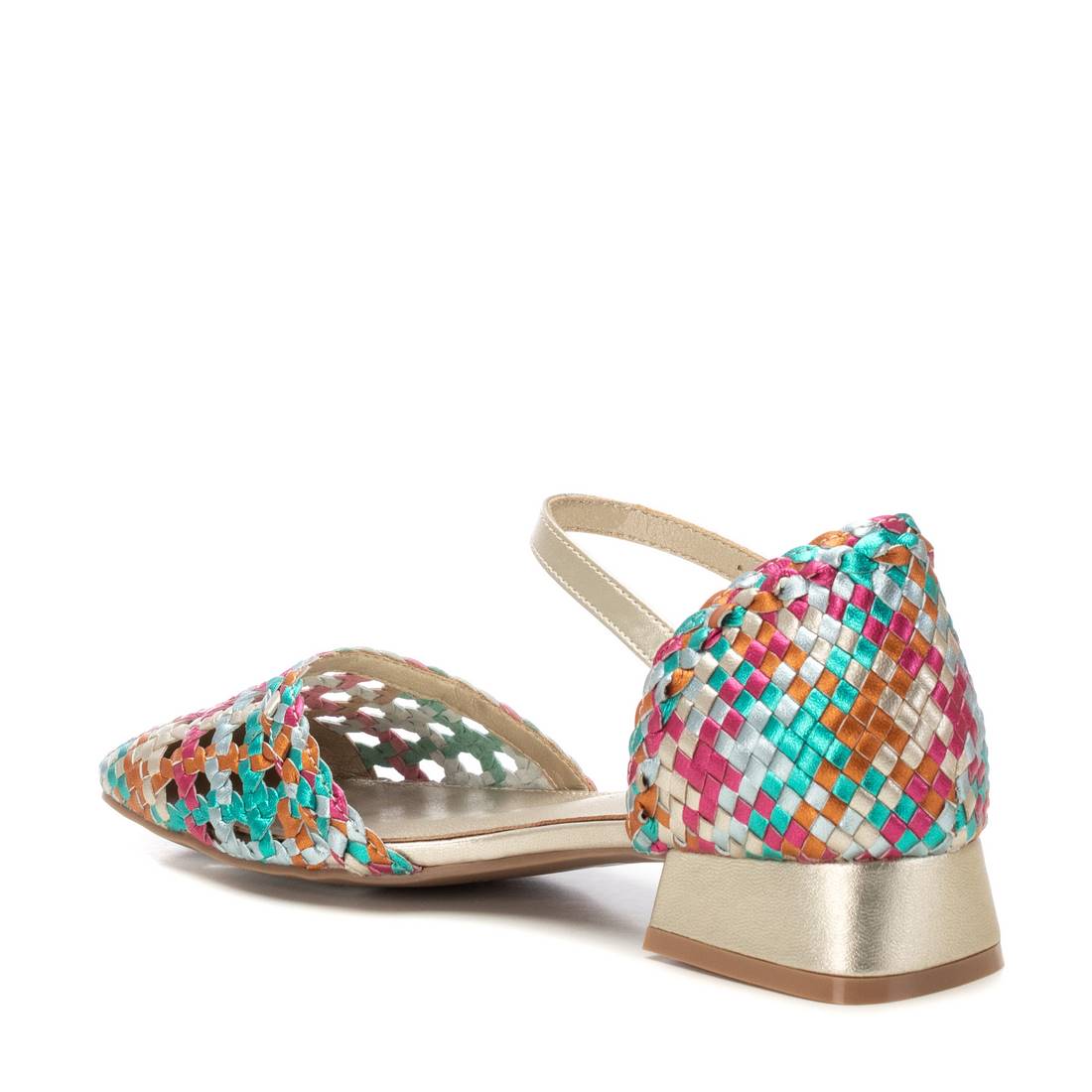 Carmela 16218706 ballerine multicolore cuir tresse