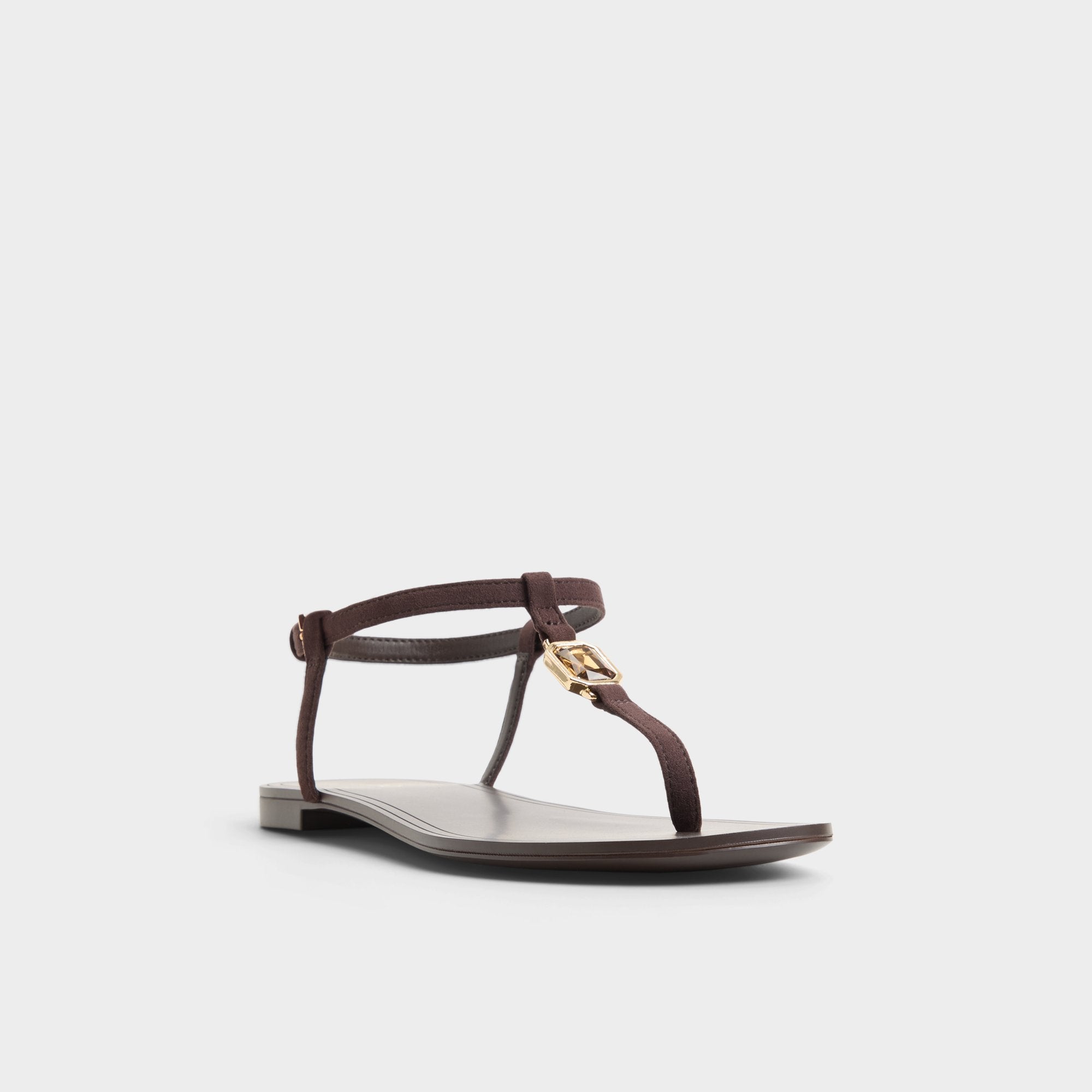 Aldo Sandstone sandales plates marron boho