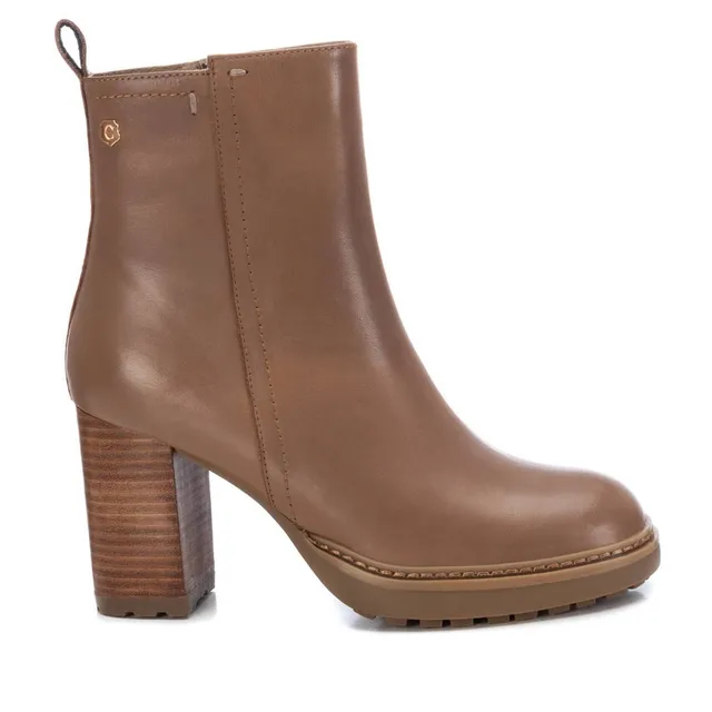 Carmela 16124102 bottine marron cuir talon 8 cm