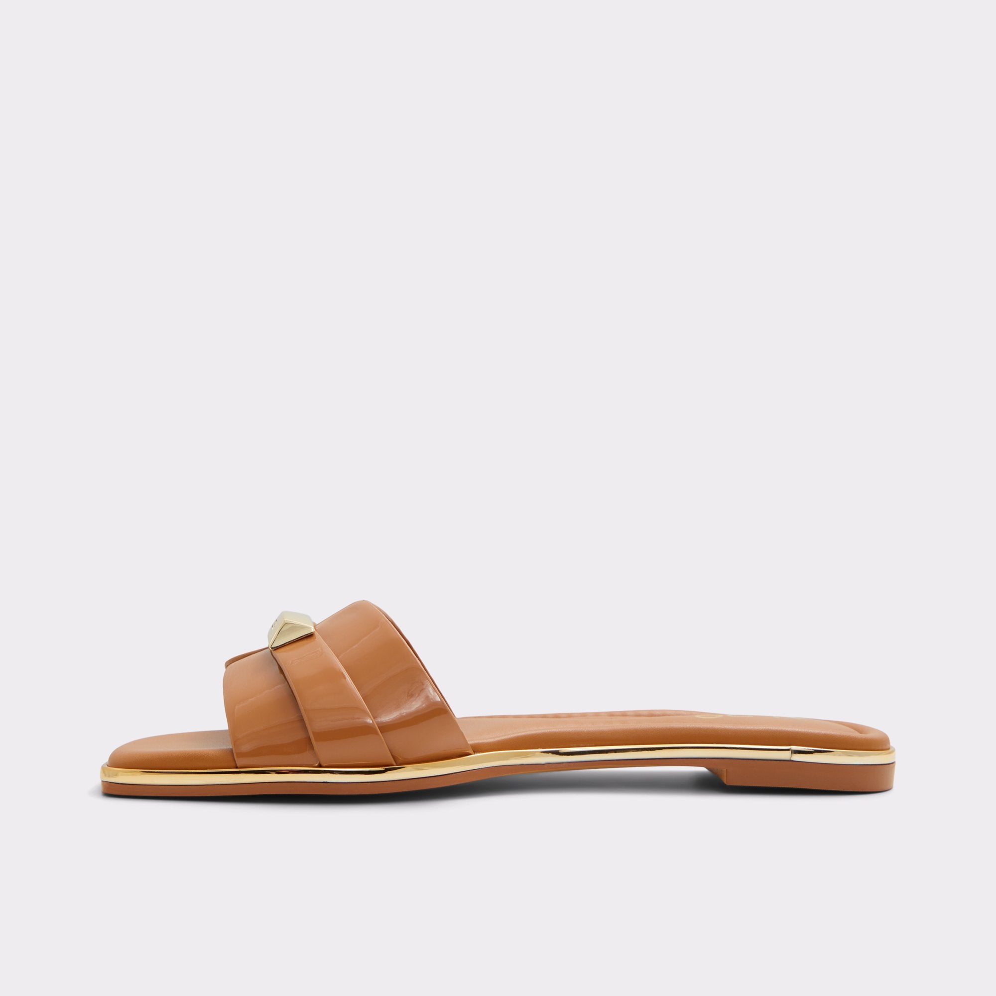 ALDO Darine sandales plates bout carré beige