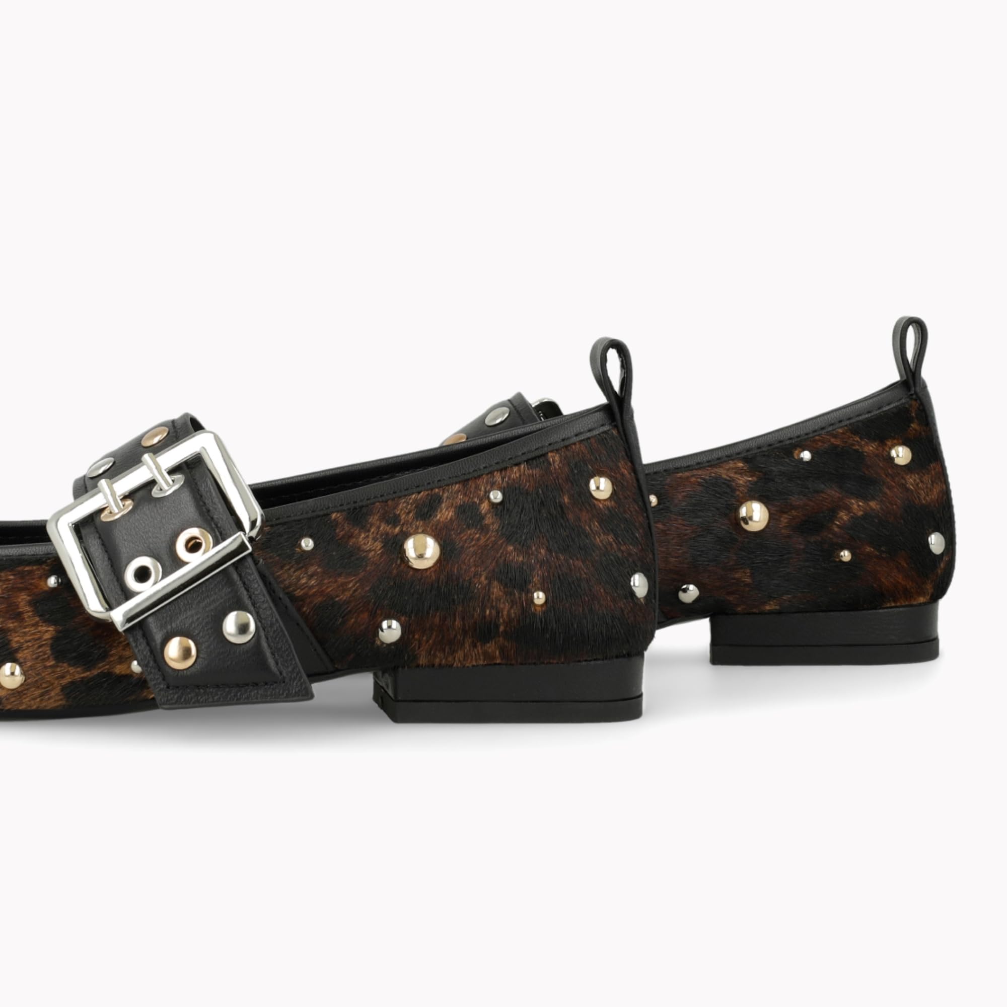 LODI A-ISQ5670P ballerines imprimé animal cuir plat