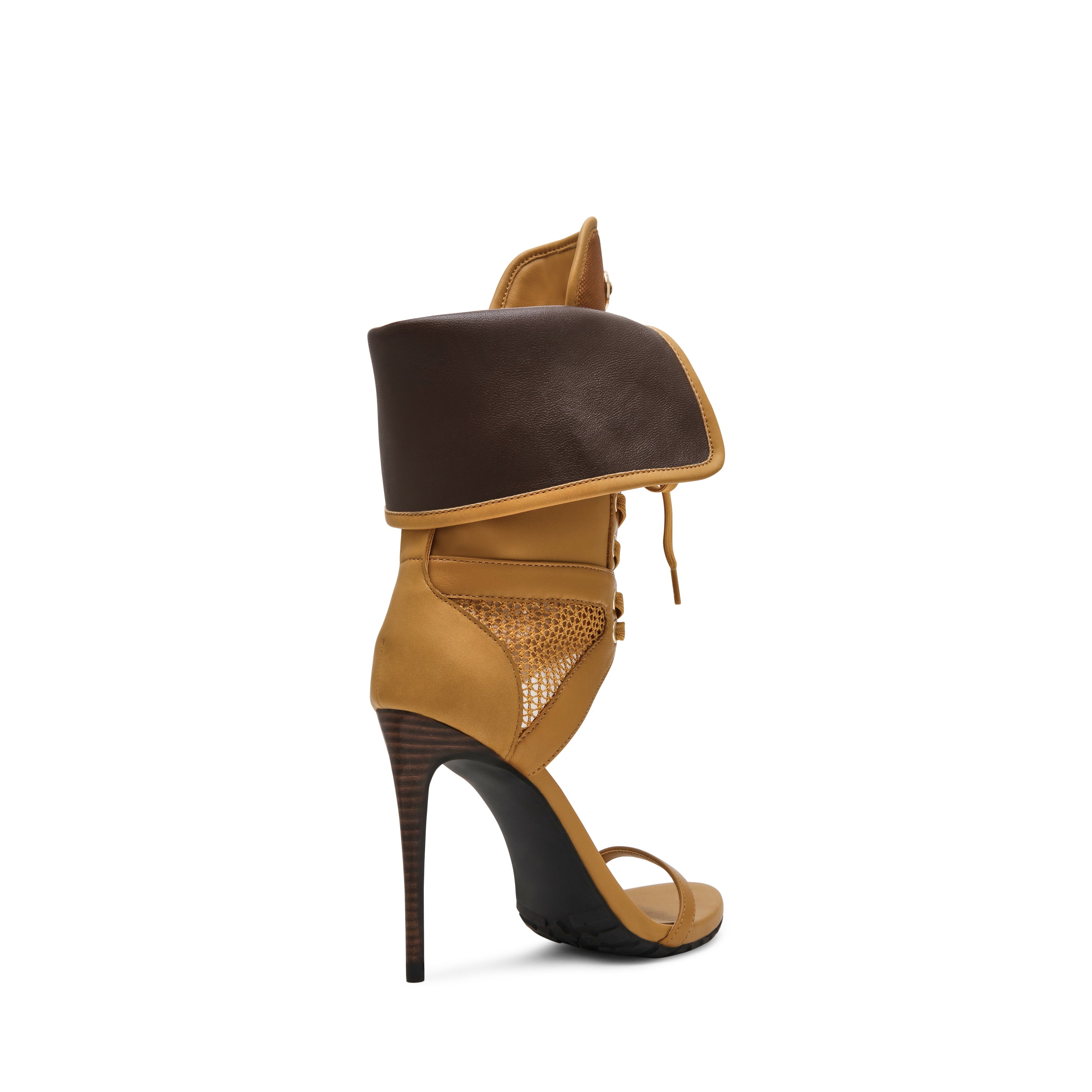 Steve Madden Casella-Lug sandale blé talon 10 cm
