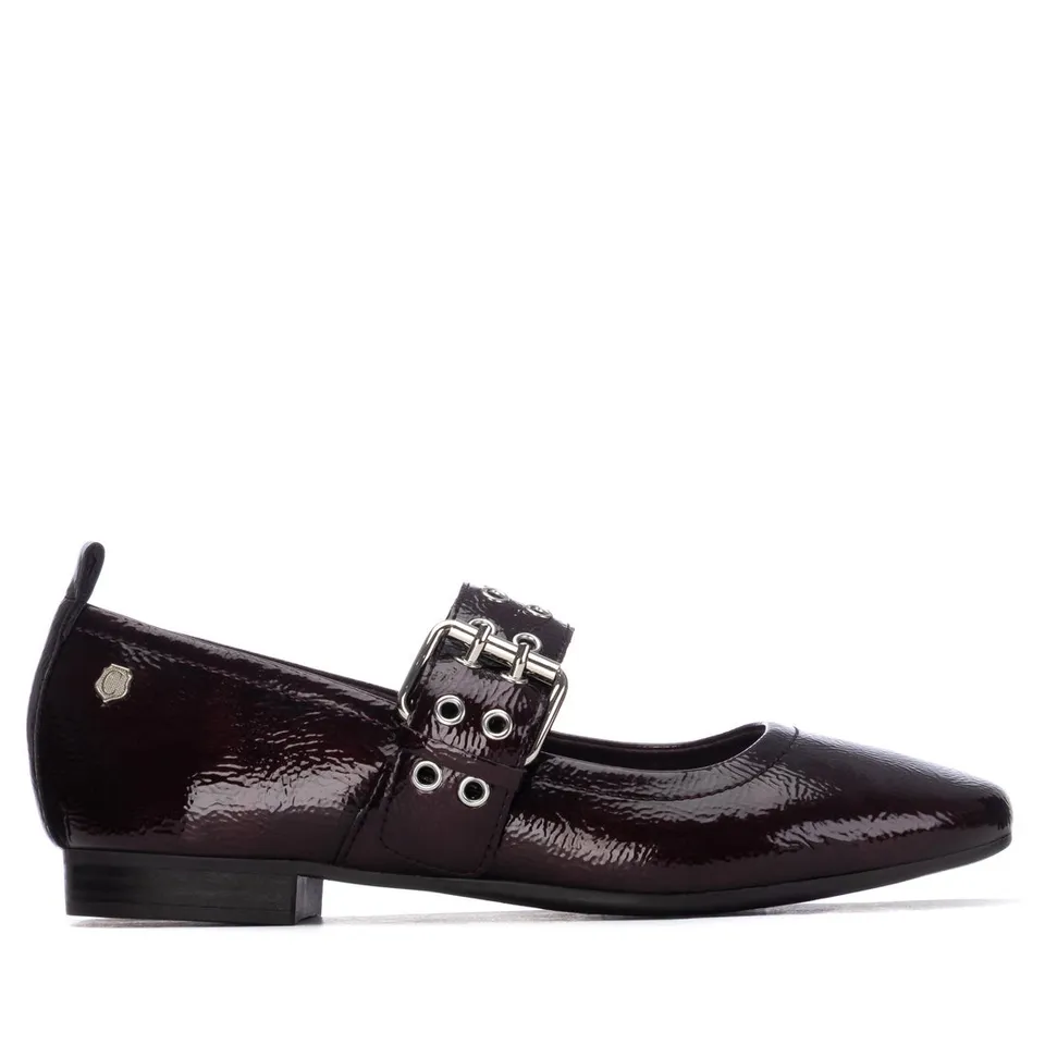 Carmela 16414401 ballerine plate bordeaux vernie