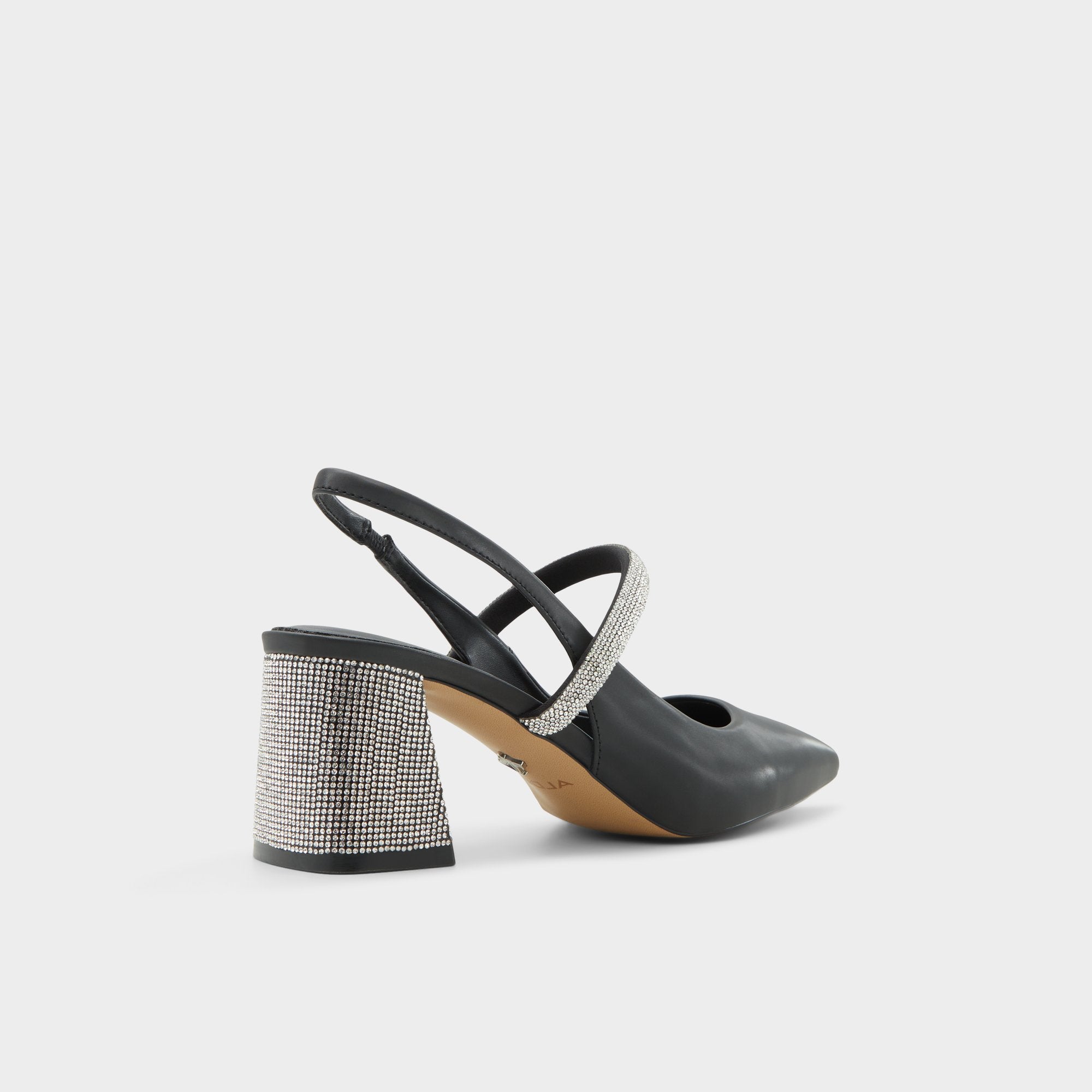 ALDO Kaiaria escarpins slingback noirs talon bloc