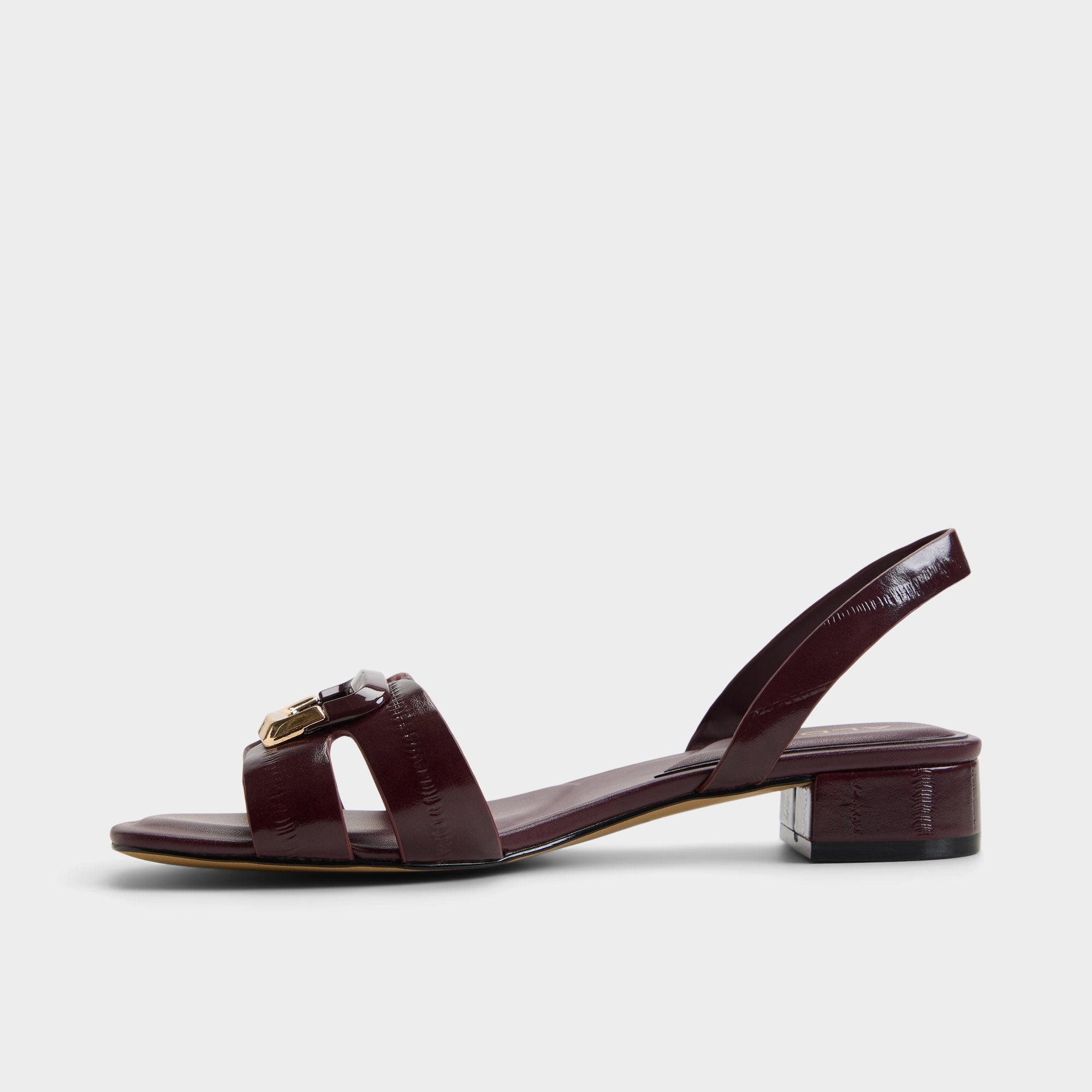 ALDO Alamaendar bottines bordeaux talon