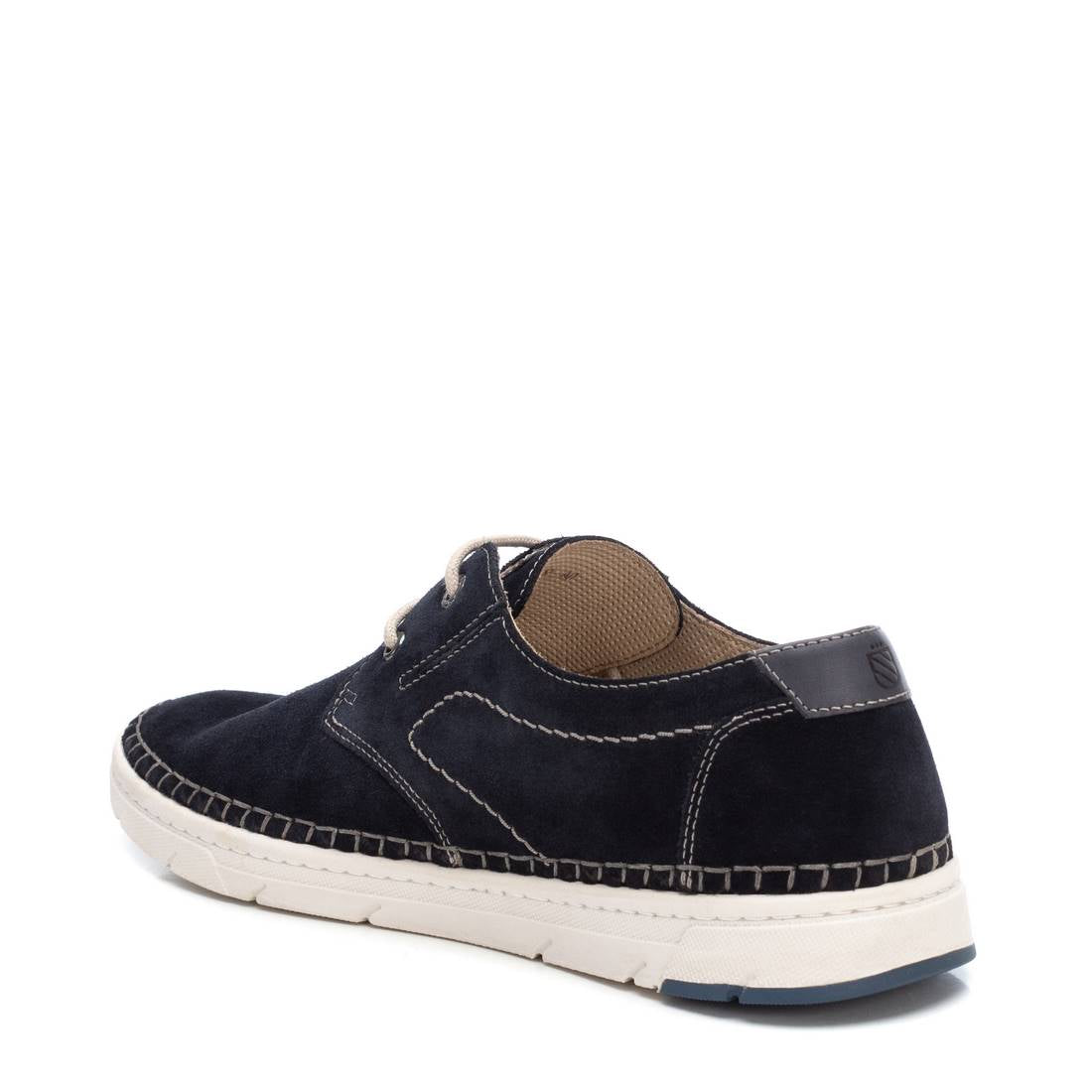 Carmela 16145401 chaussures homme bleu cuir suède