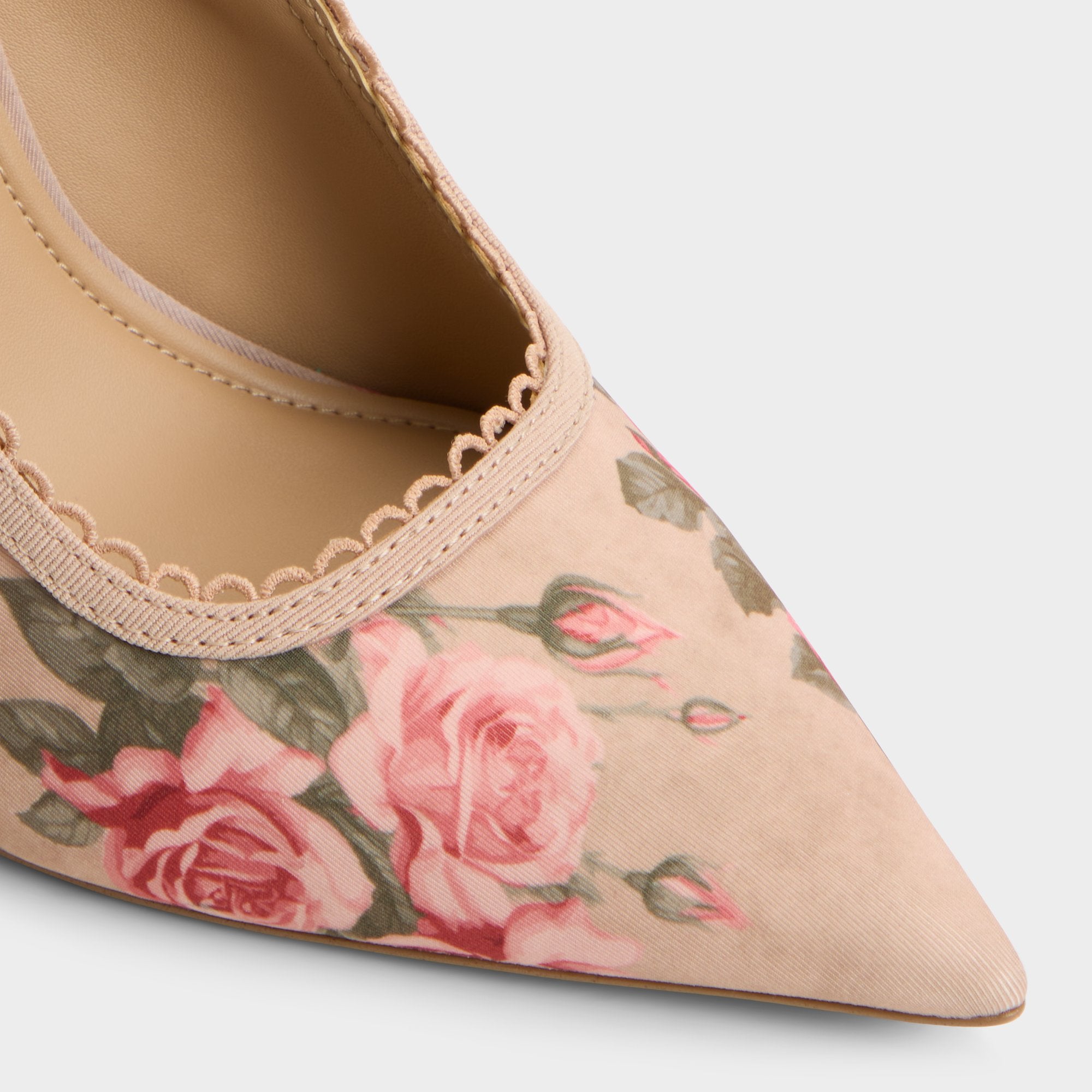 Aldo Hennie escarpins fleurs bride arrière