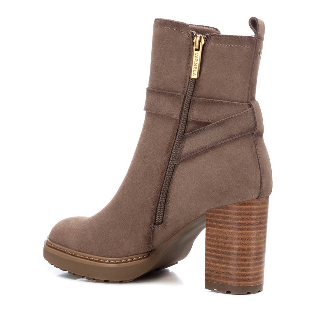 Carmela 16113503 bottines femme suède talon 8 cm