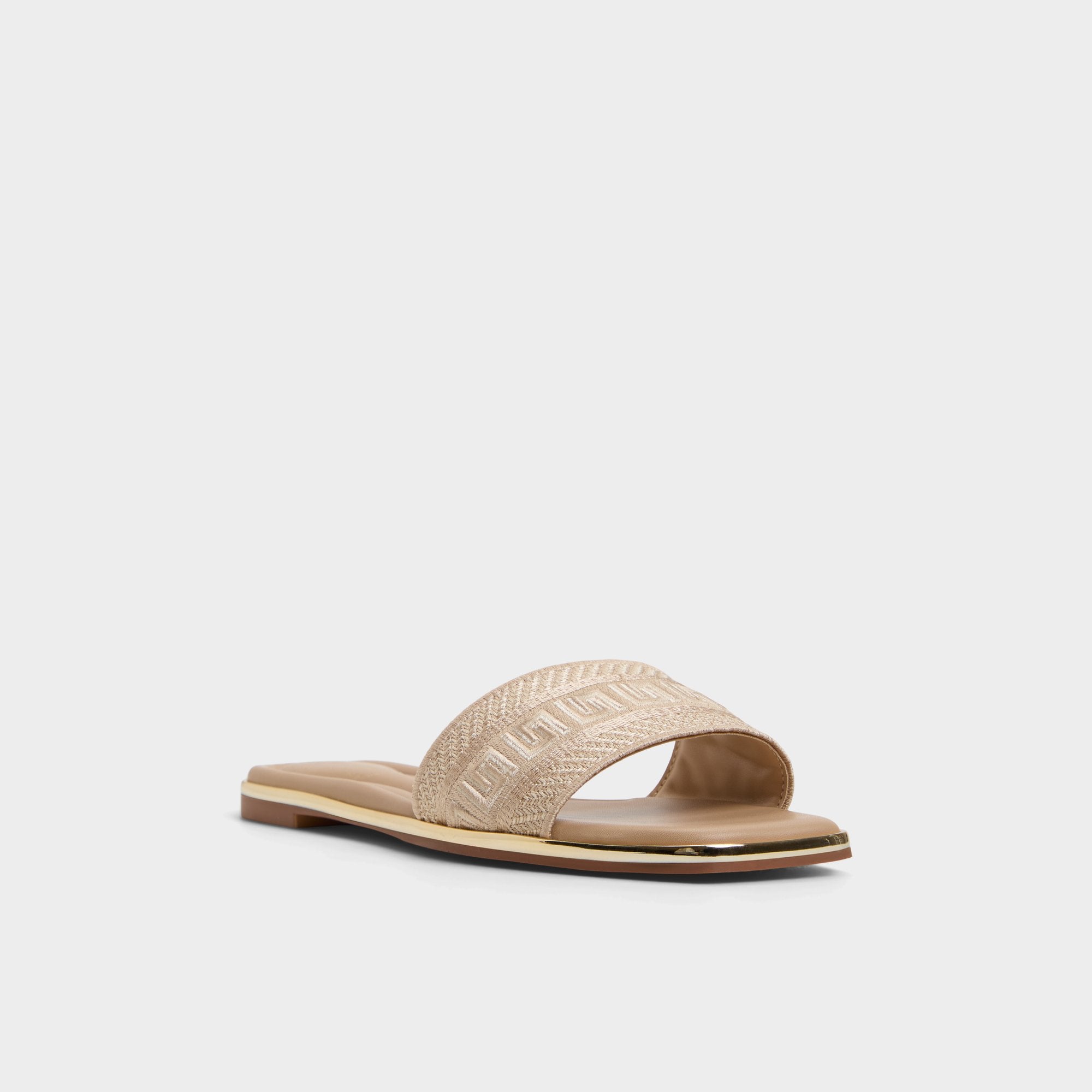 ALDO Oceania sandales plates beige tissé