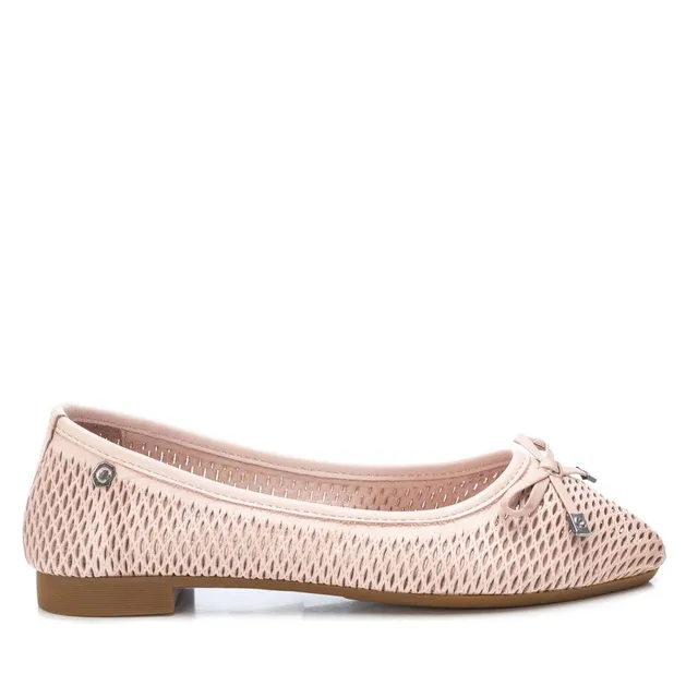 Carmela 16076103 ballerine marron cuir perforé