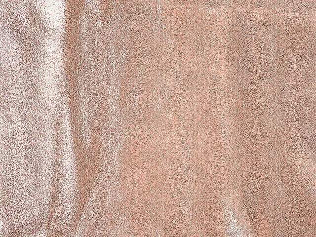 Dessine Moi Un Soulier Irisé Or rose échantillon cuir