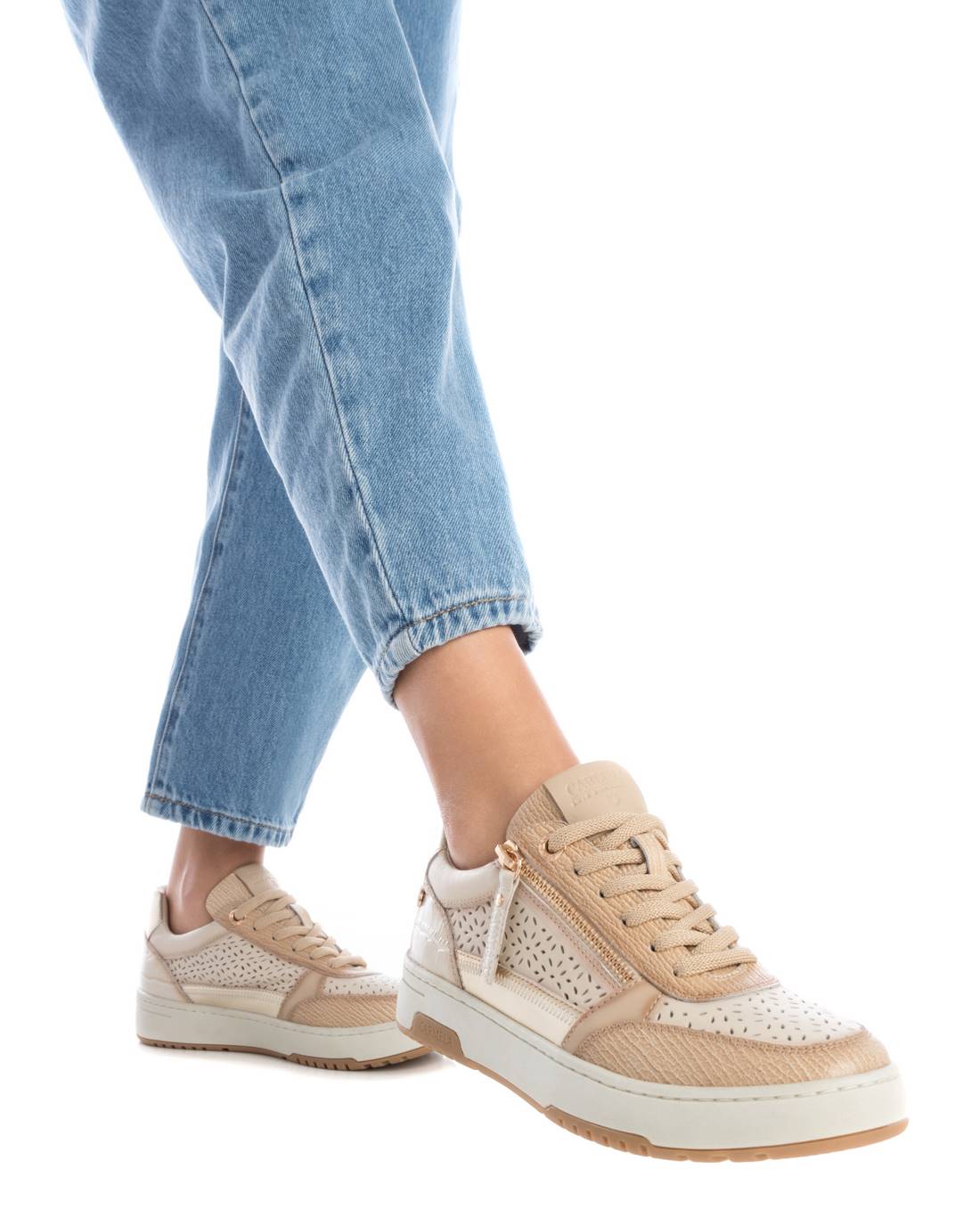 Carmela 16141402 sneaker cuir marron