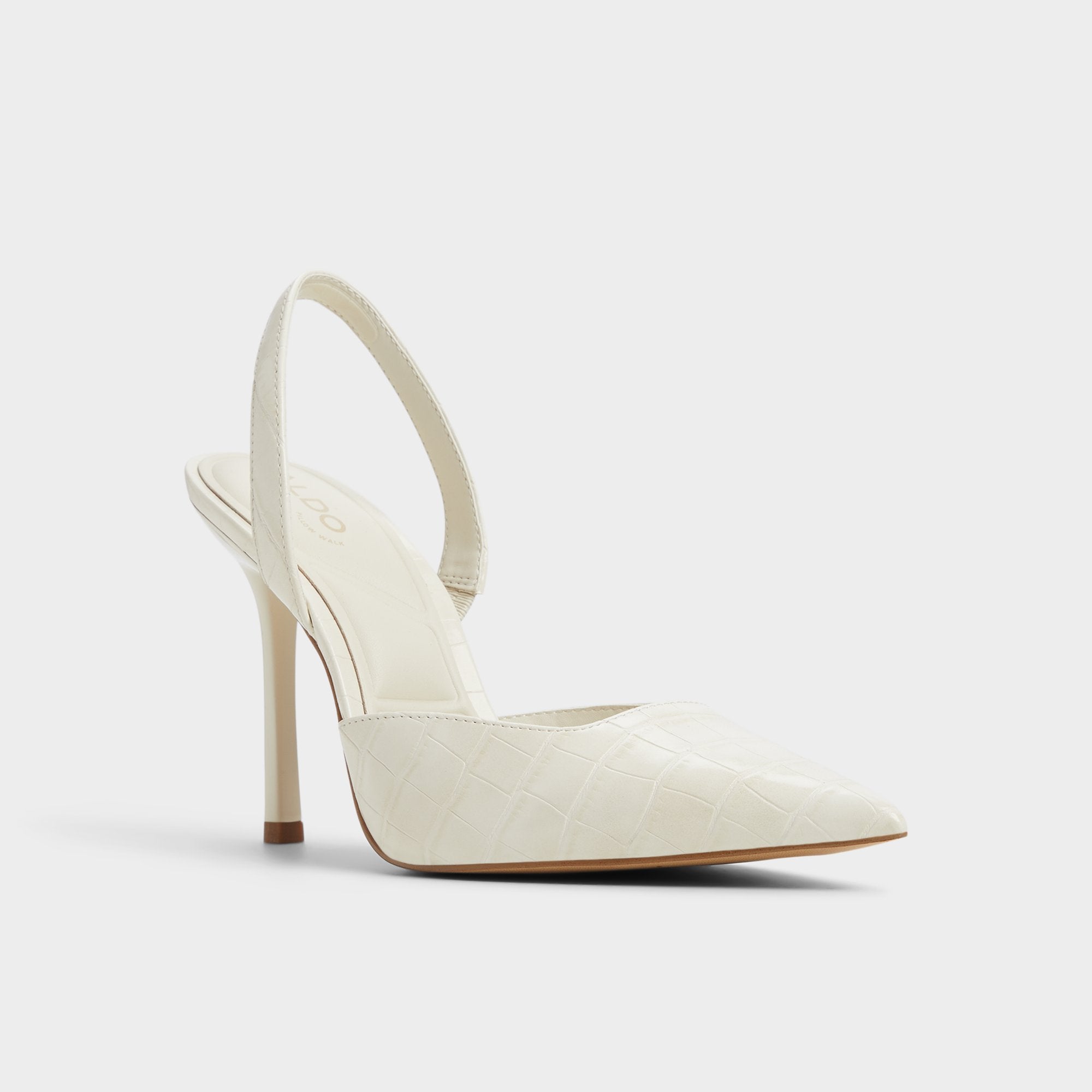 ALDO Berolden Sandales Talon Blanches