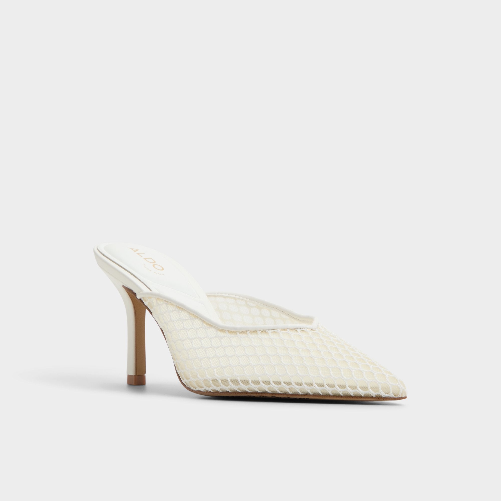 ALDO Gamilia baskets à petit talon blanches