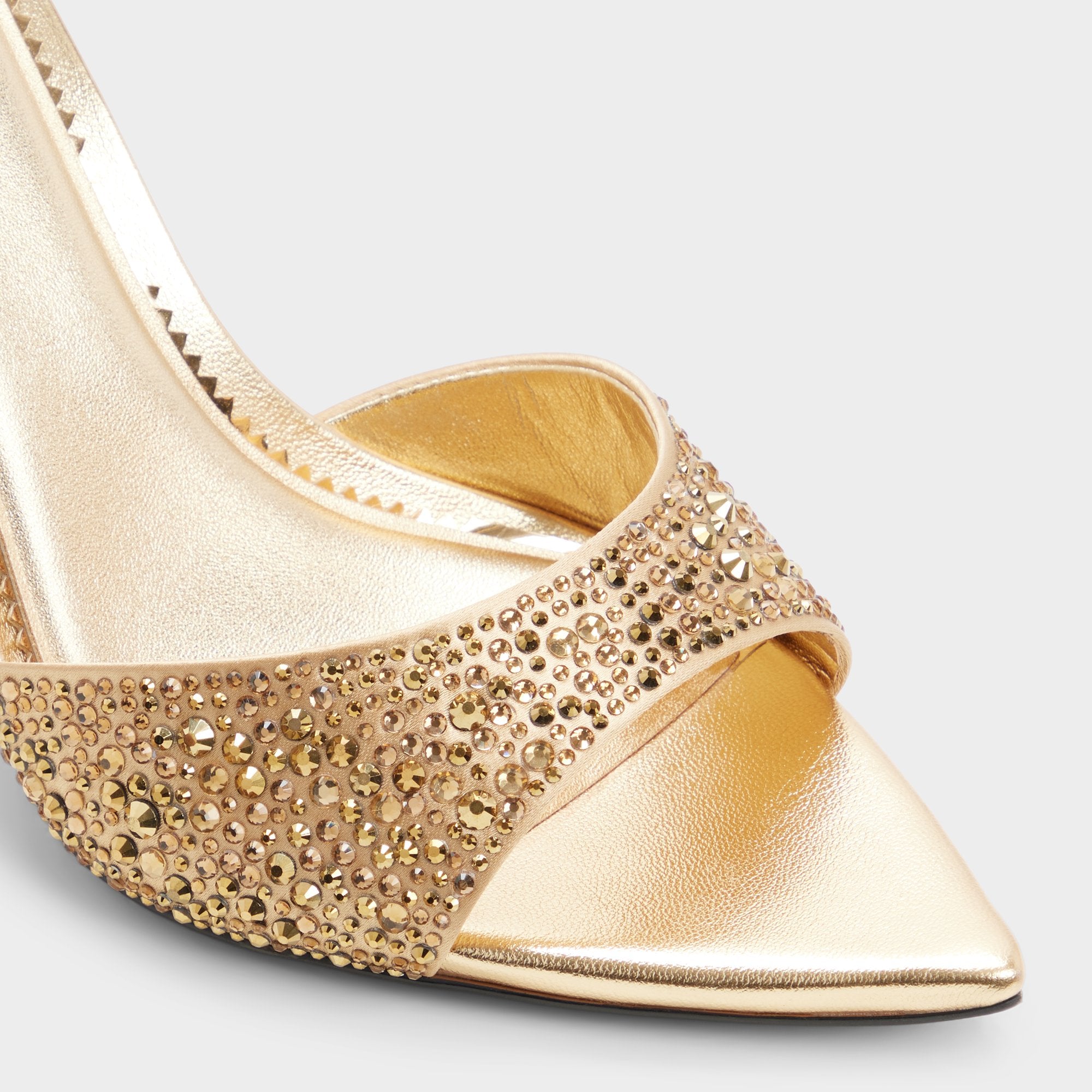 ALDO Reanna mules talons doré strass