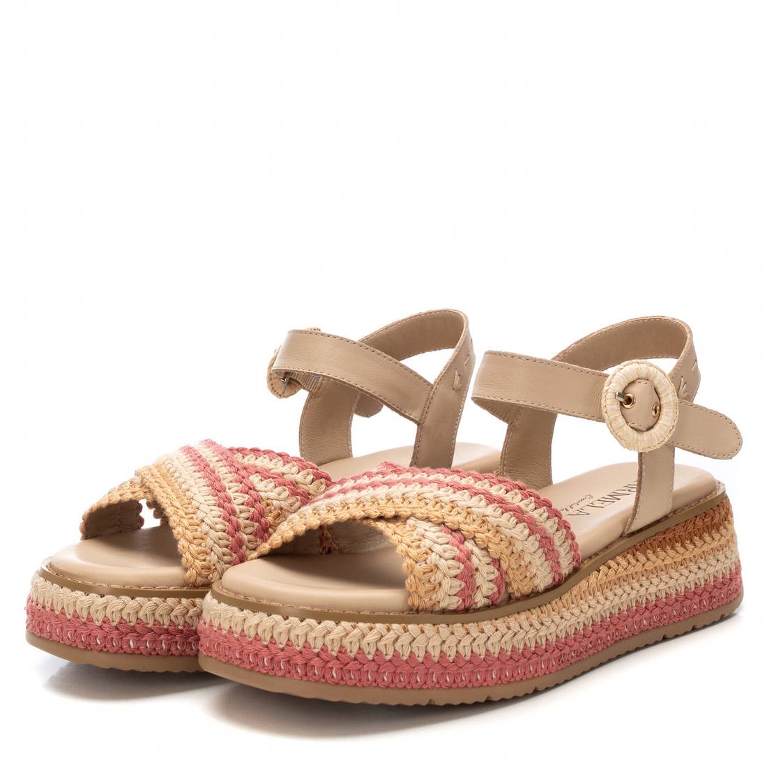 Carmela 16235602 sandales beige compensées 5 cm