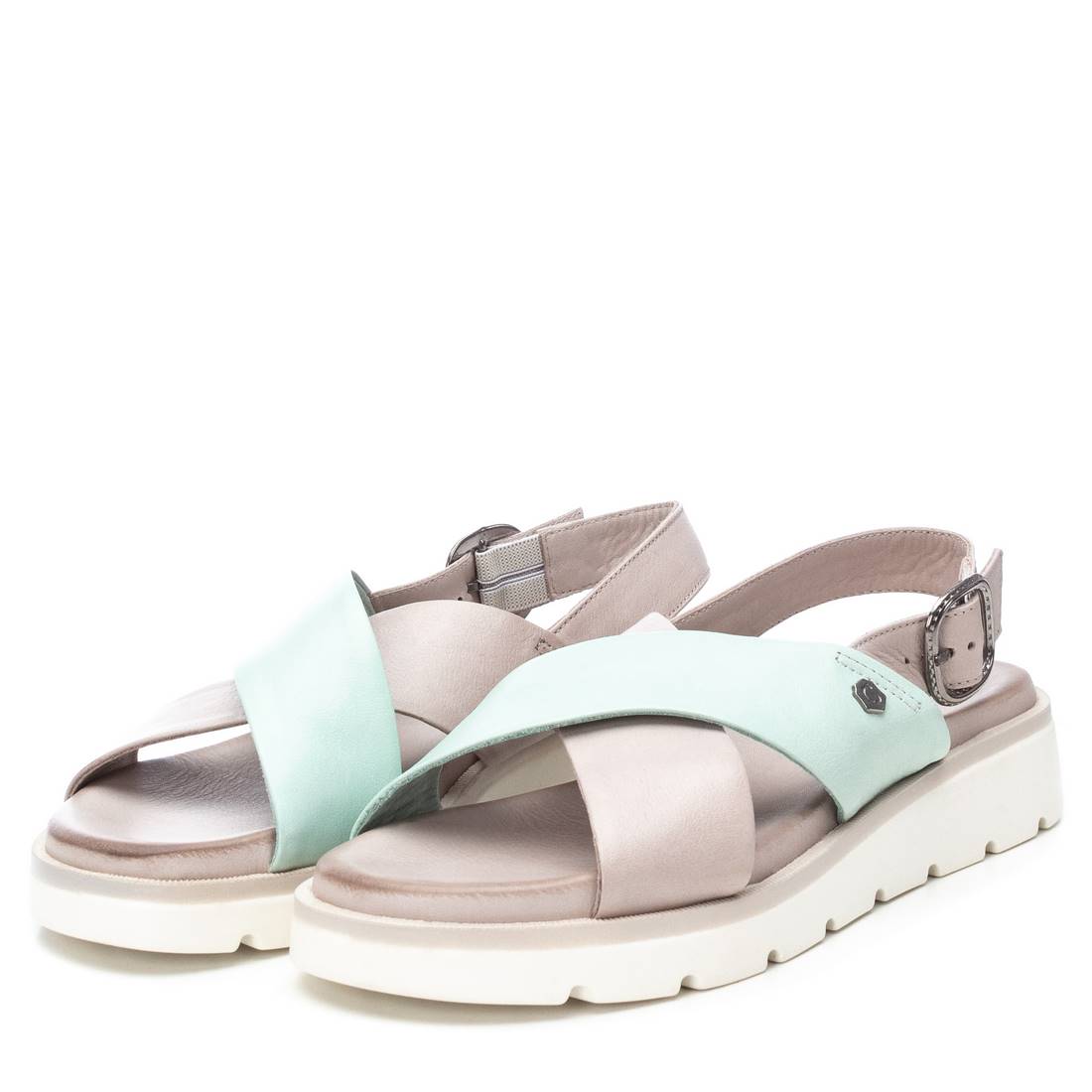 Carmela 160758 16075806 sandales cuir blanc