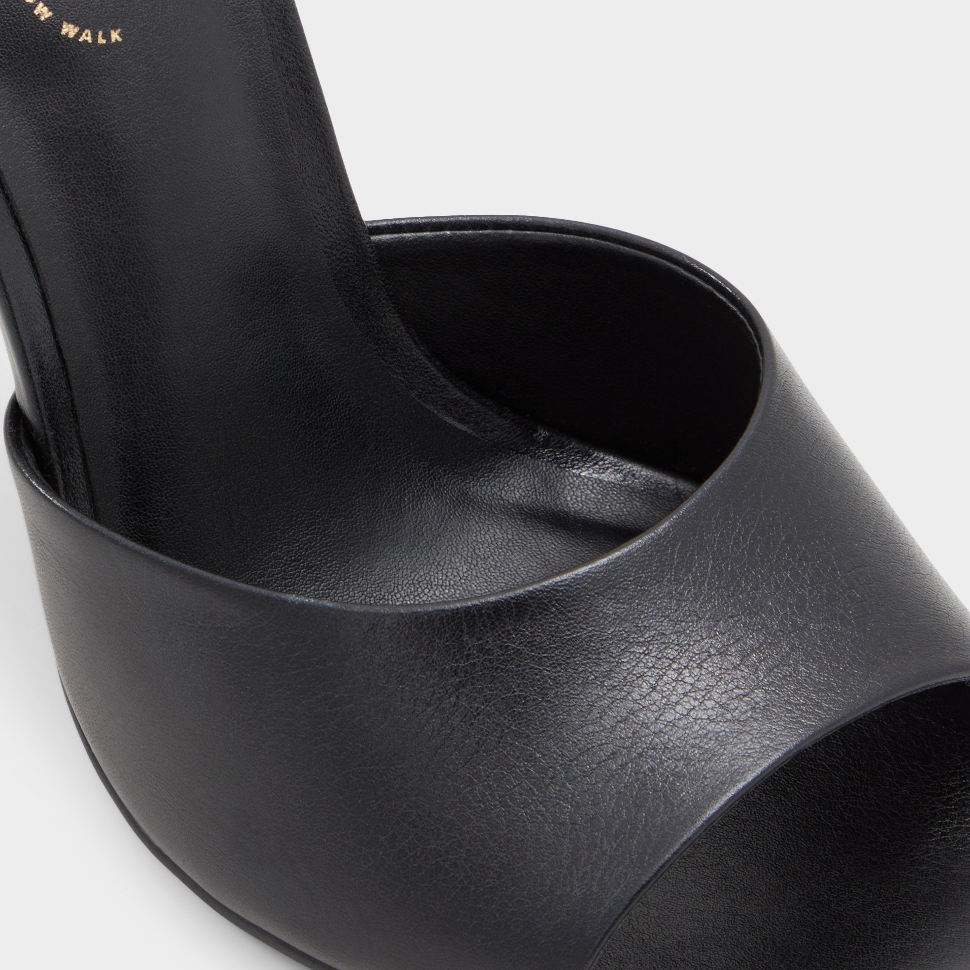 ALDO Marcelia mules noires à talon confort