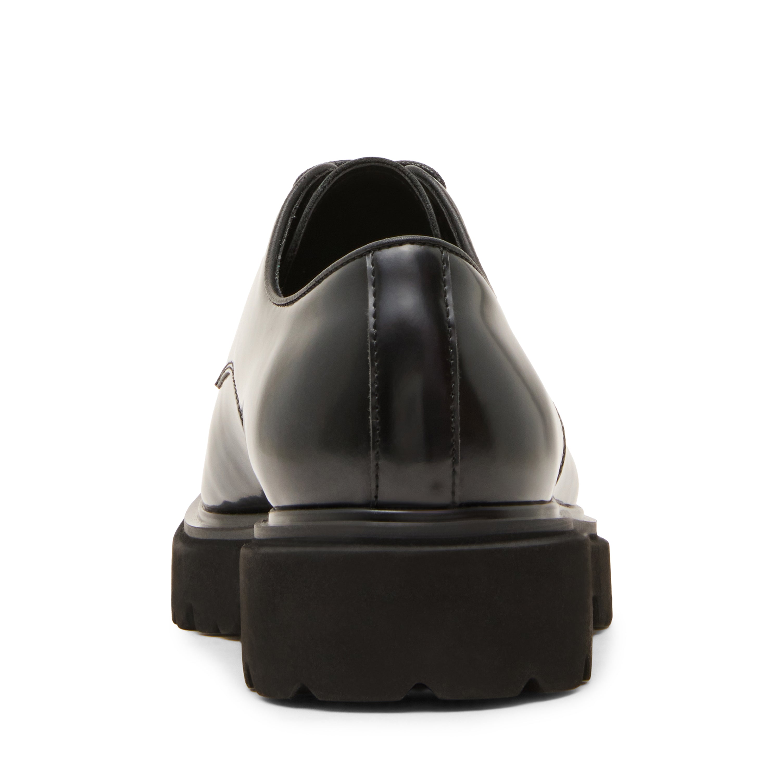 Steve Madden Motala chaussure plate cuir noir