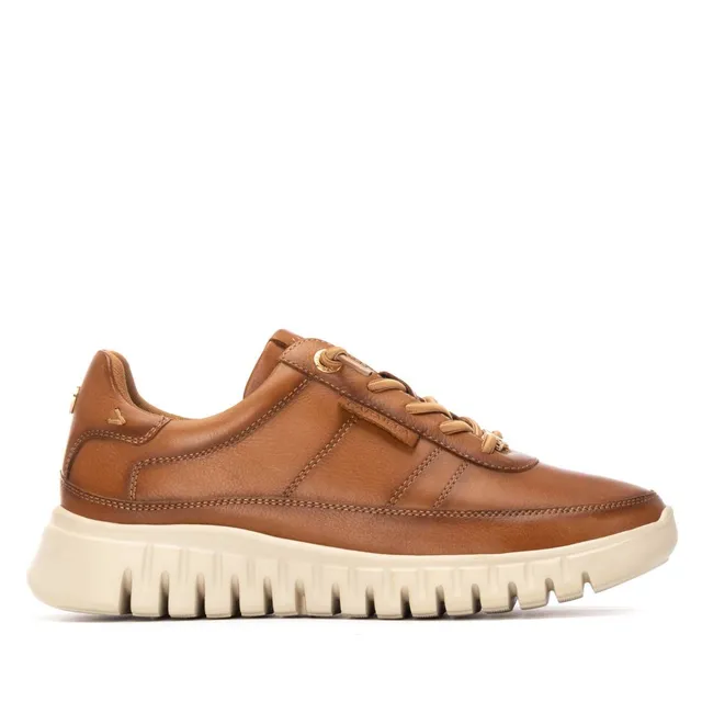 Carmela 16252501 baskets cuir camel marron