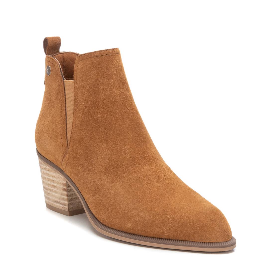 Carmela 16061903 bottine femme suède marron talon 6 cm