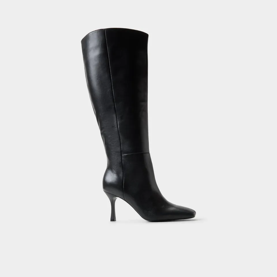 ALDO Purdie-WC bottes hautes noires talon