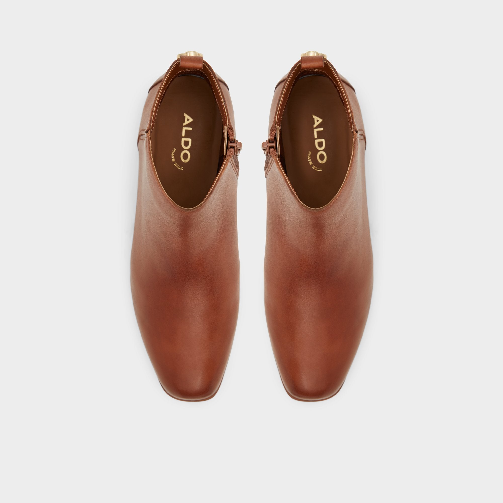 Aldo Verity bottines marron cheville ville
