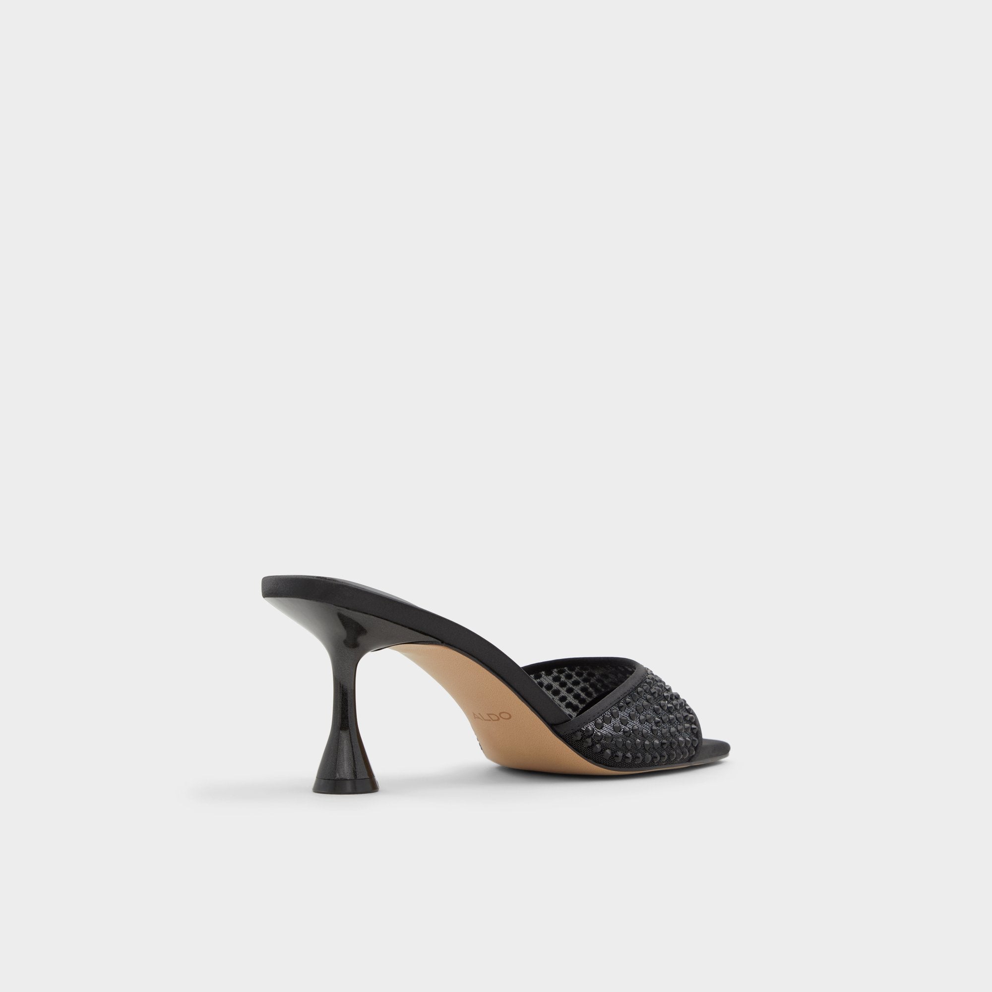 ALDO Agatha mules talon noir strass