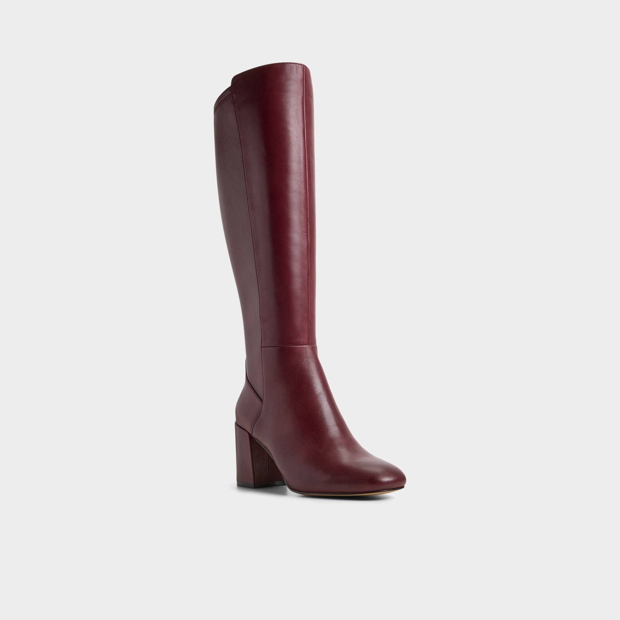 ALDO Satori-wc bottes bordeaux talon bloc mollet large