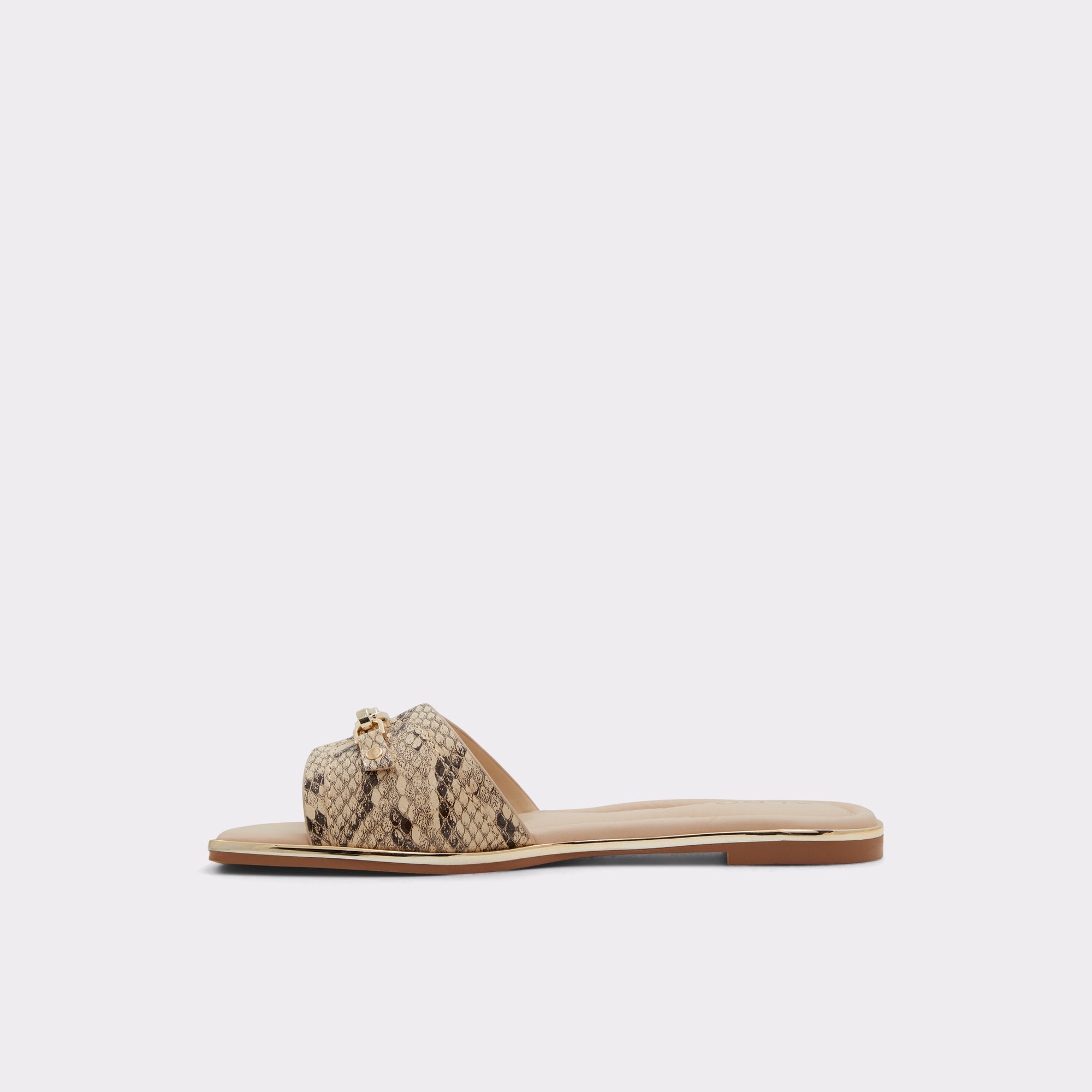 ALDO Jeannie sandales slides beige confort