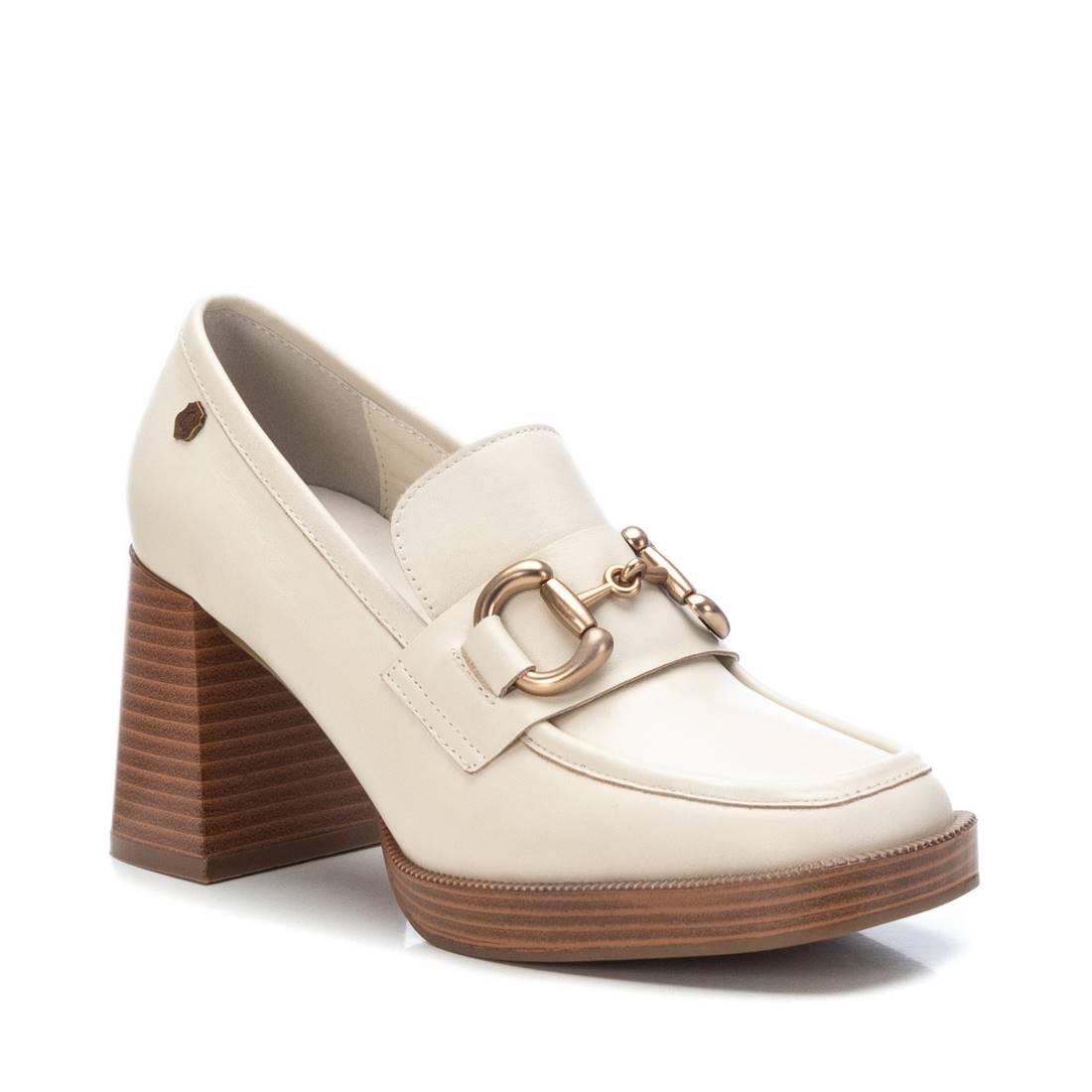 Carmela 16123503 mocassin femme blanc talon 8 cm
