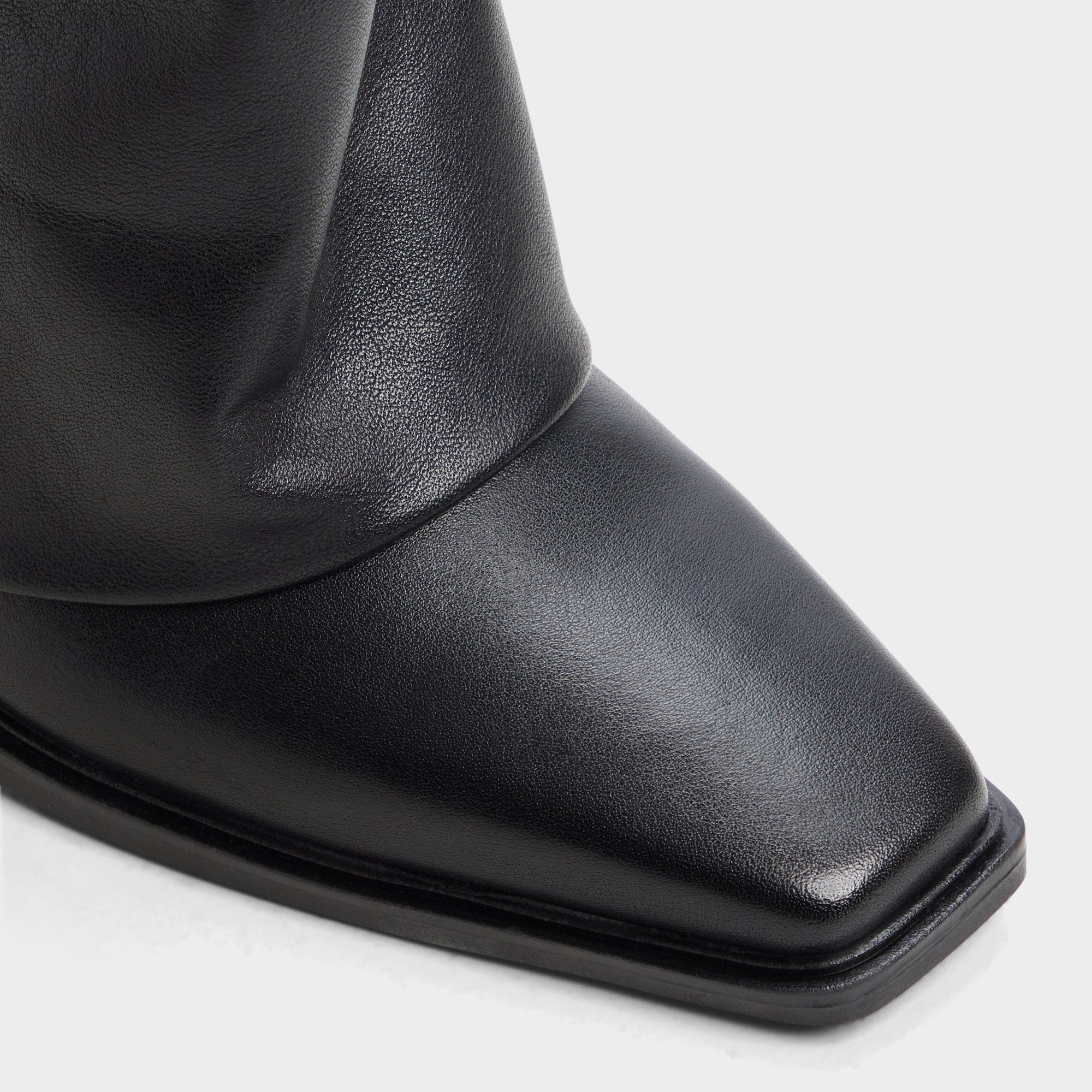 ALDO Amelle bottes hautes noires sangle amovible
