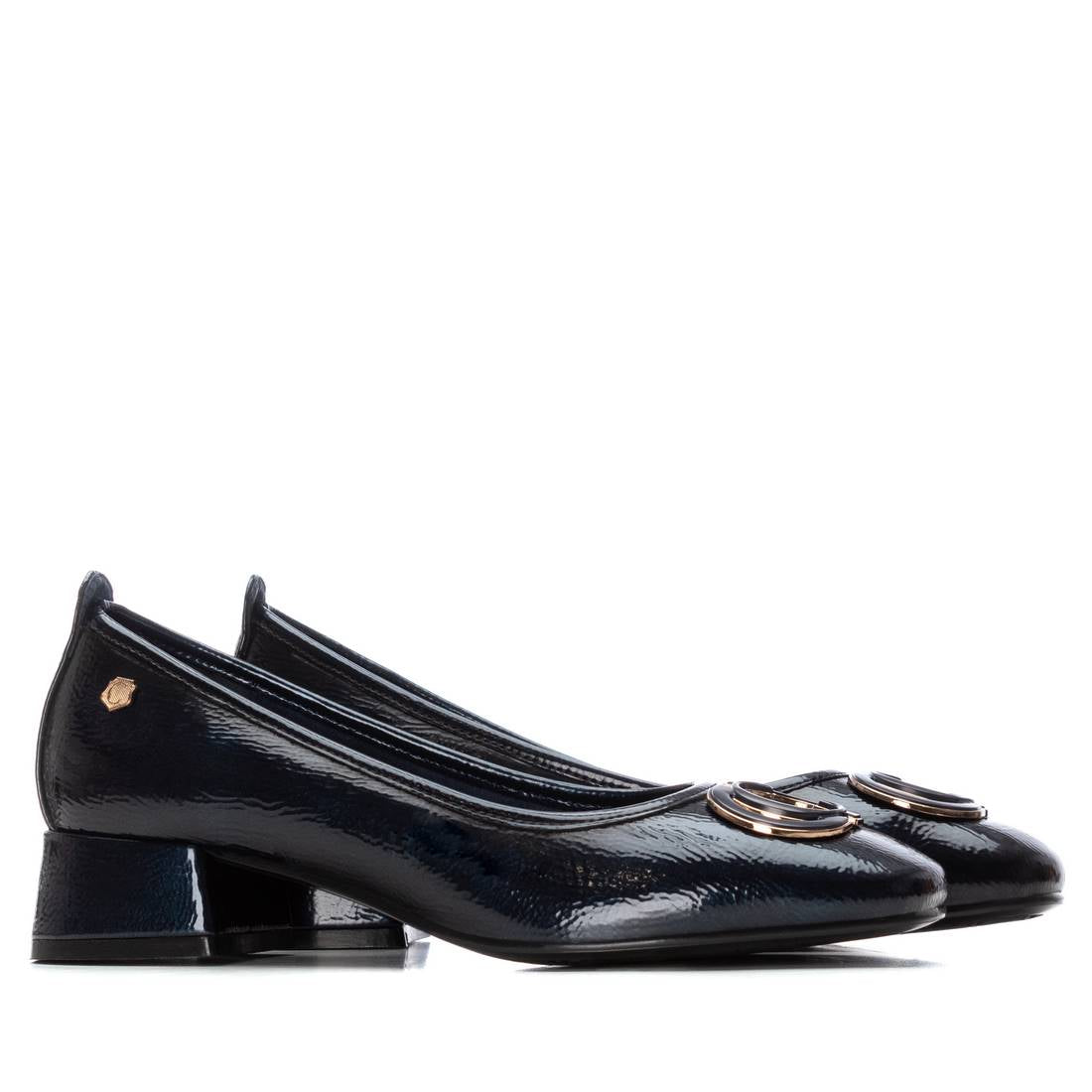 Carmela 16254001 ballerine femme vernie bleu marine