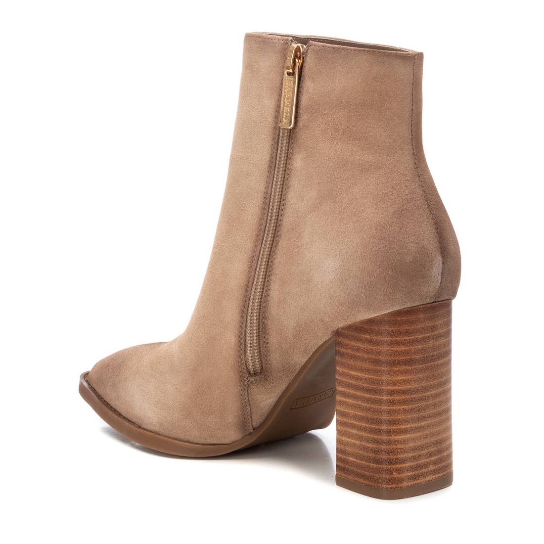 Carmela 16091804 bottine cuir marron talon 9 cm