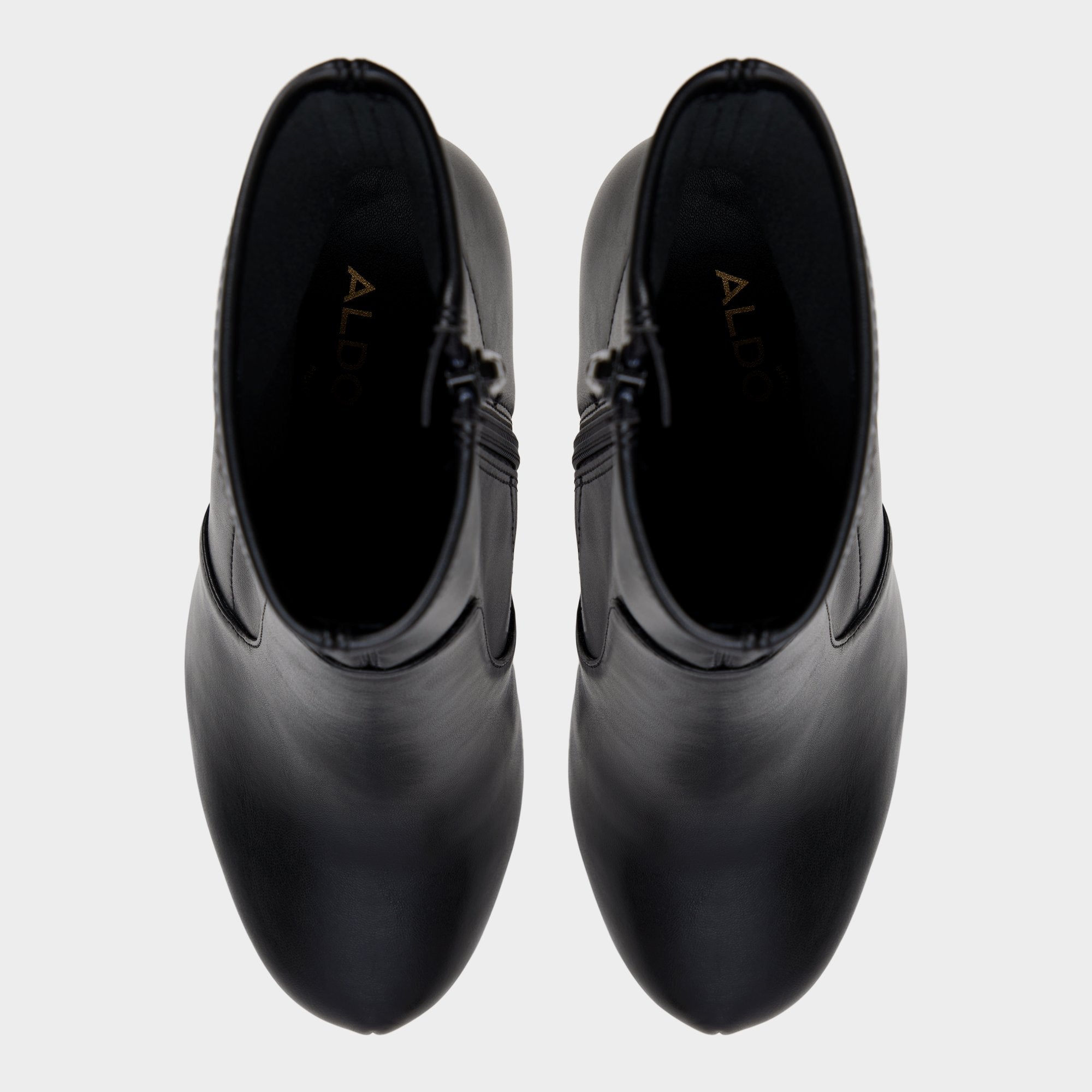 ALDO Atalie bottines noires talon carré