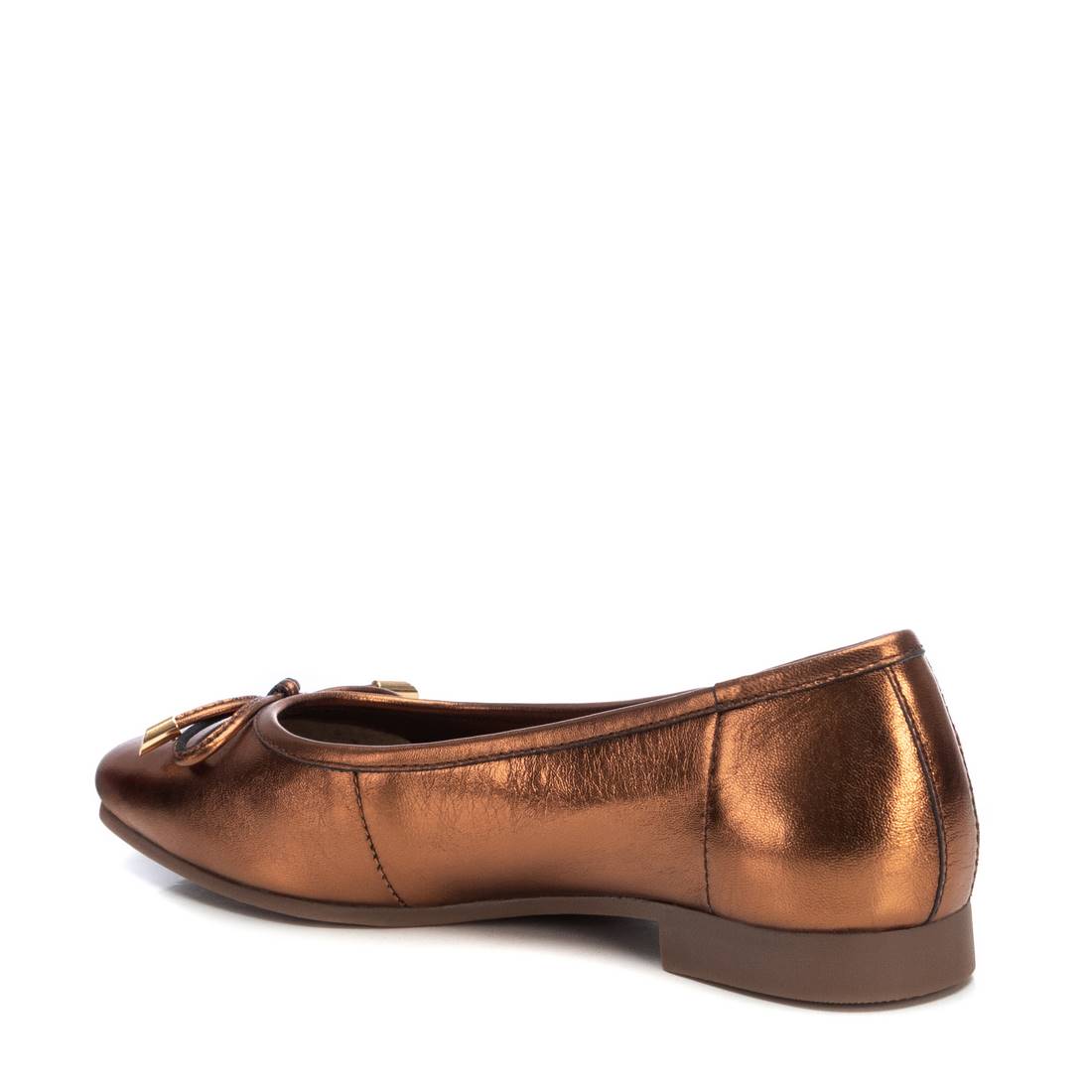 Carmela 16179107 ballerine dorée cuir plat