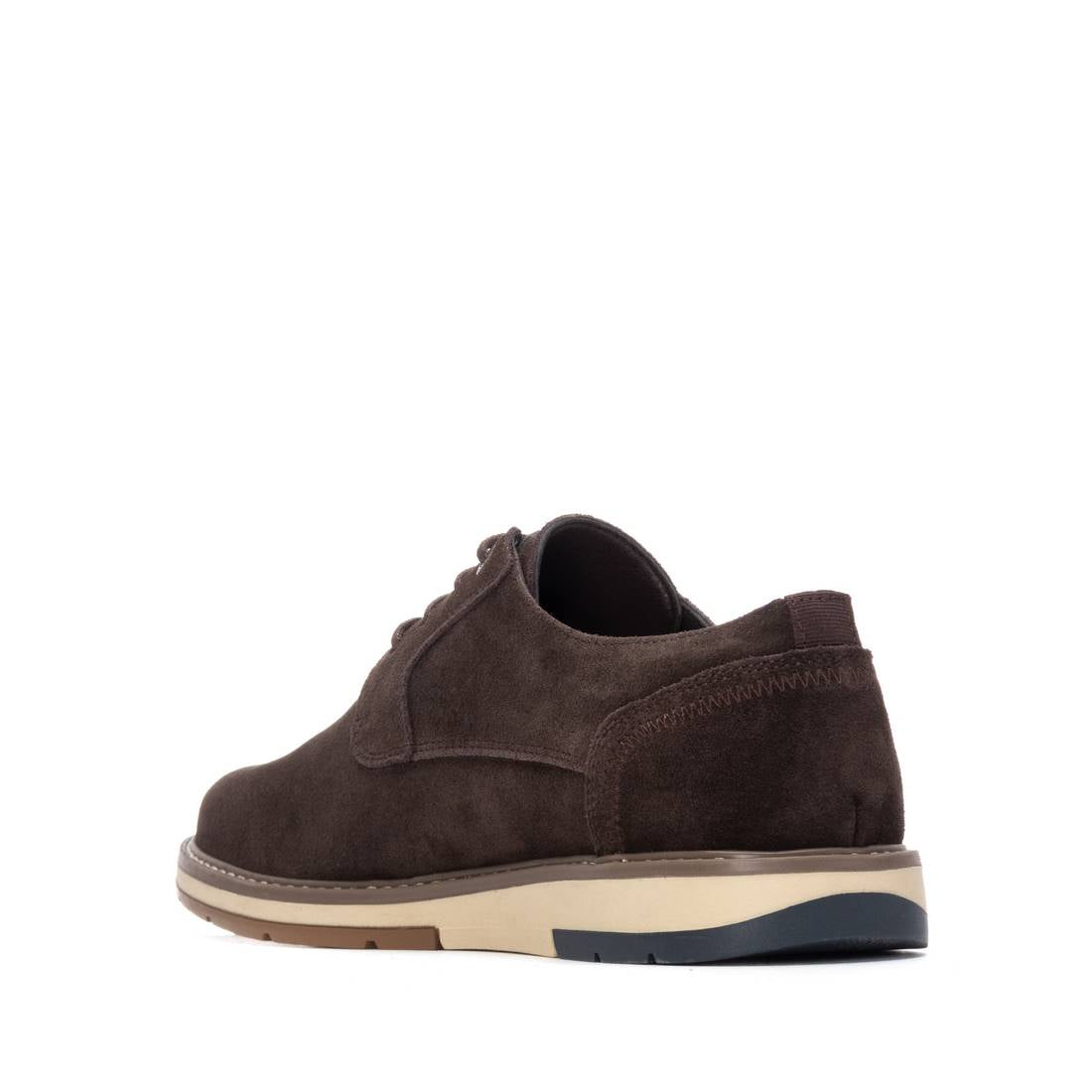 Carmela 16267903 sneaker homme cuir marron lacets