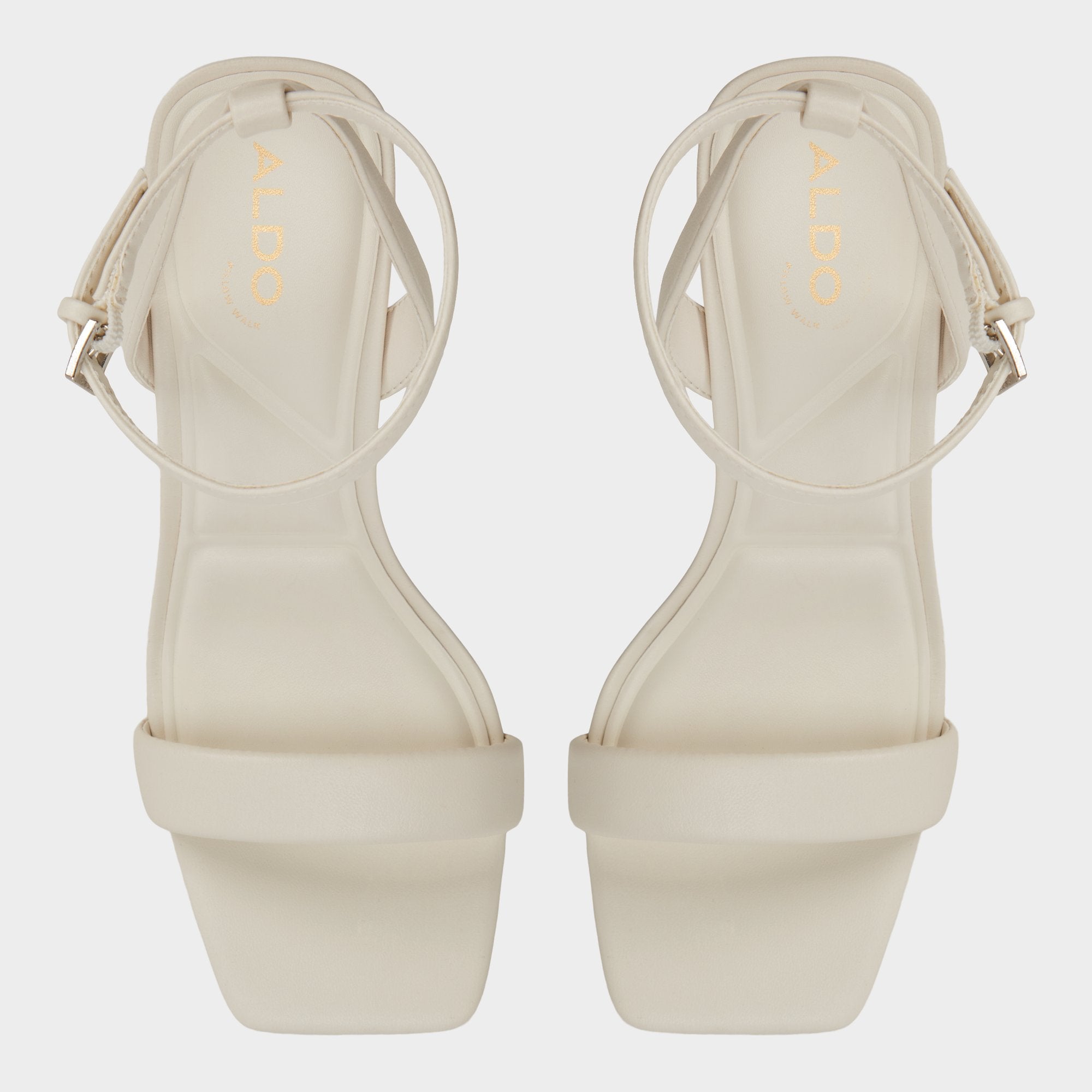 ALDO Austorai sandales femme blanc talon bloc