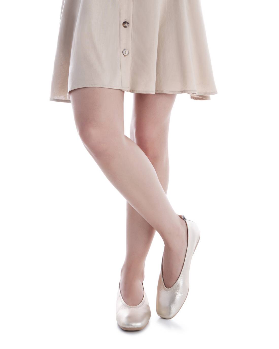 Carmela 16314007 ballerines cuir doré