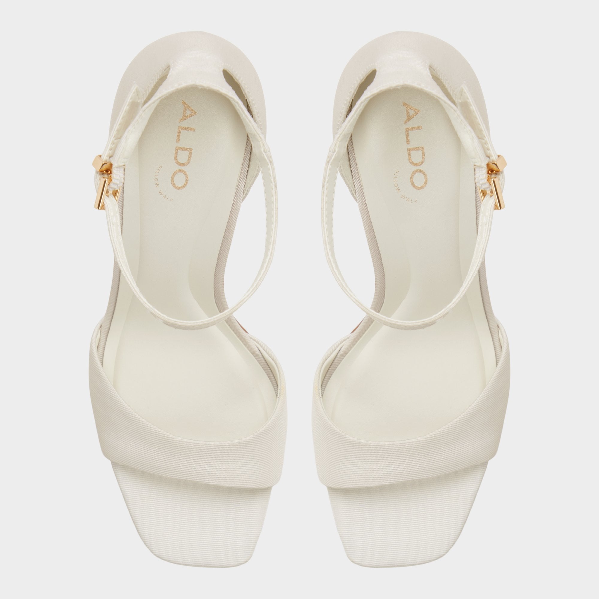 ALDO Pearletta bottines talon blanc