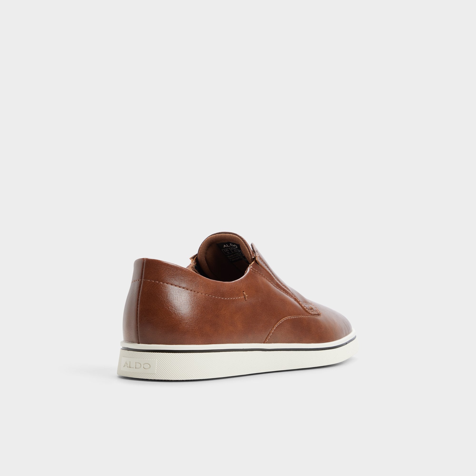 ALDO Enio sneakers slip-on homme cuir cognac 43