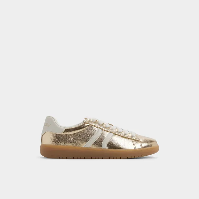 ALDO Chicsneaker2 baskets femme dorées